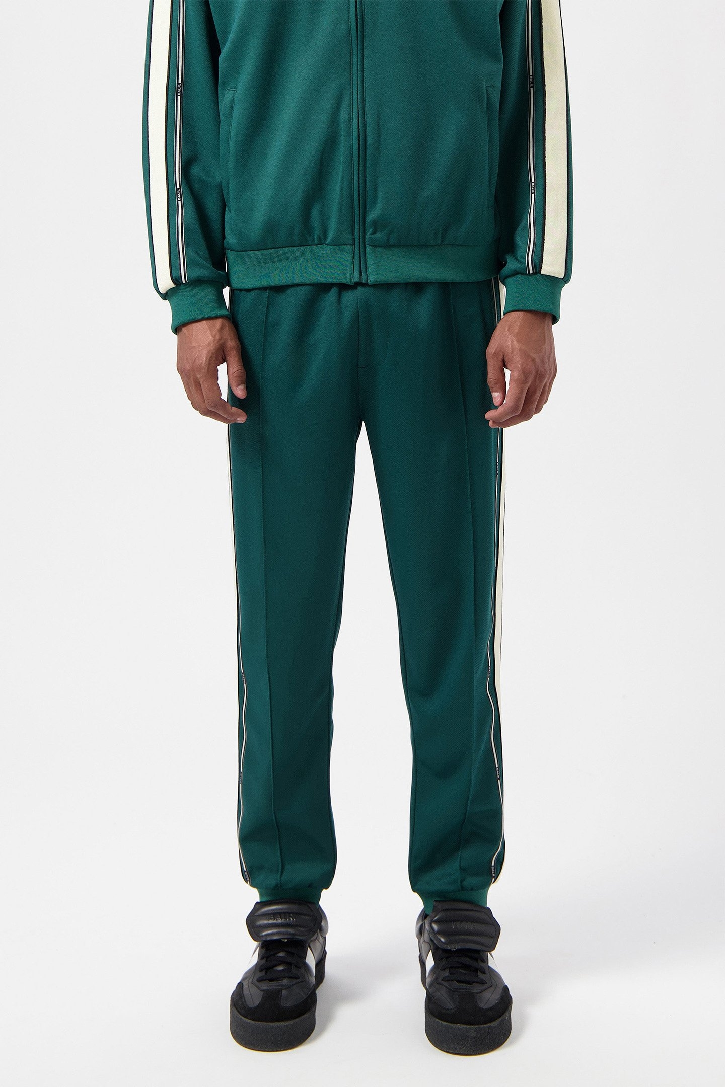 TAPE TRACK SWEATPANTS BOTANICAL GREEN 1