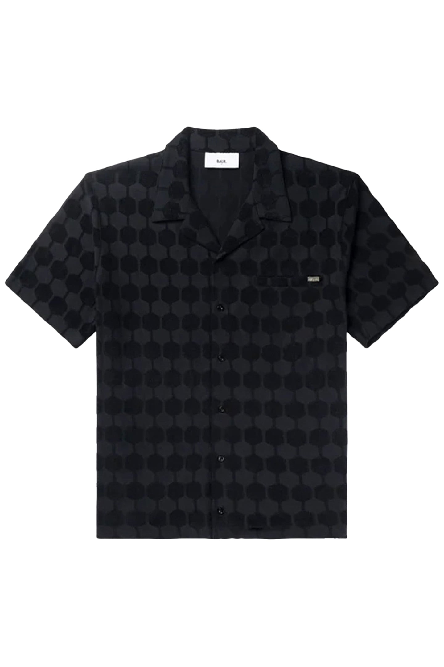 TERRY BOX SHIRT JET BLACK 4