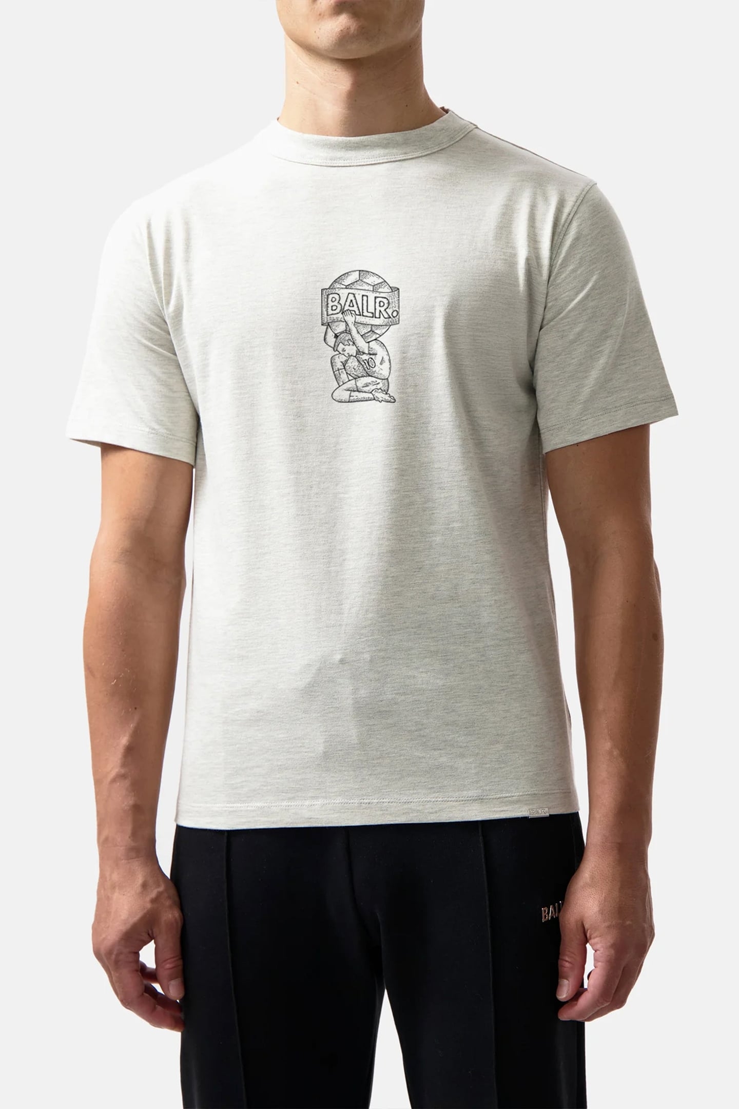 GOTL TITAN T-SHIRT GREY MELANGE 1