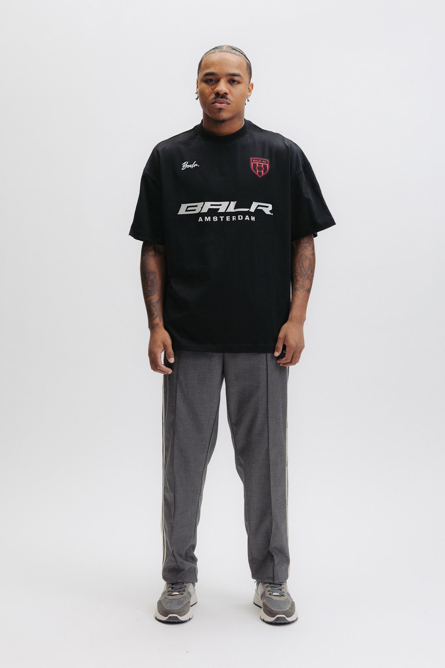 KAREEM BOX T-SHIRT JET BLACK 1