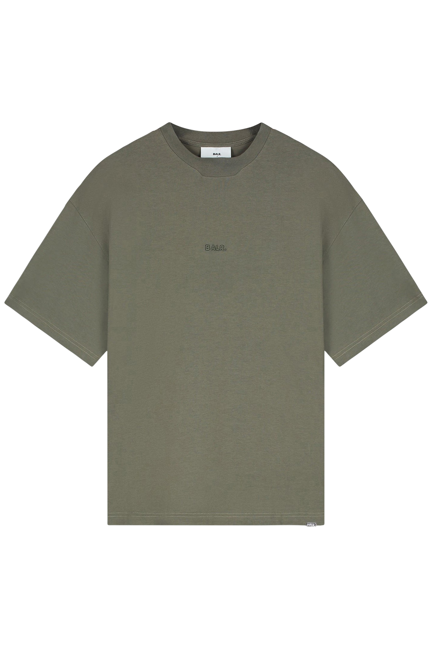 LOGO BOX T-SHIRT SMOKEY GREEN 3