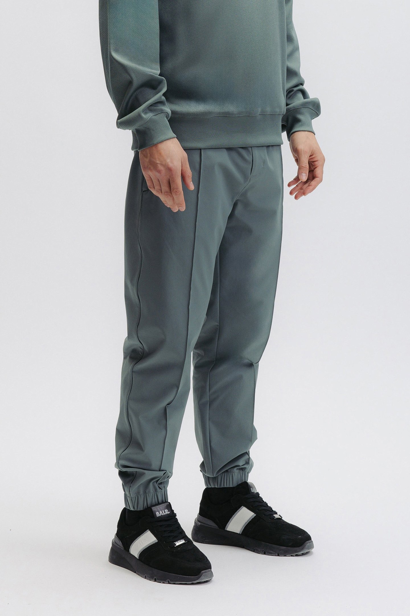 HEX-SERIES CUFFED TRACK PANTS BALSAM GREEN 5