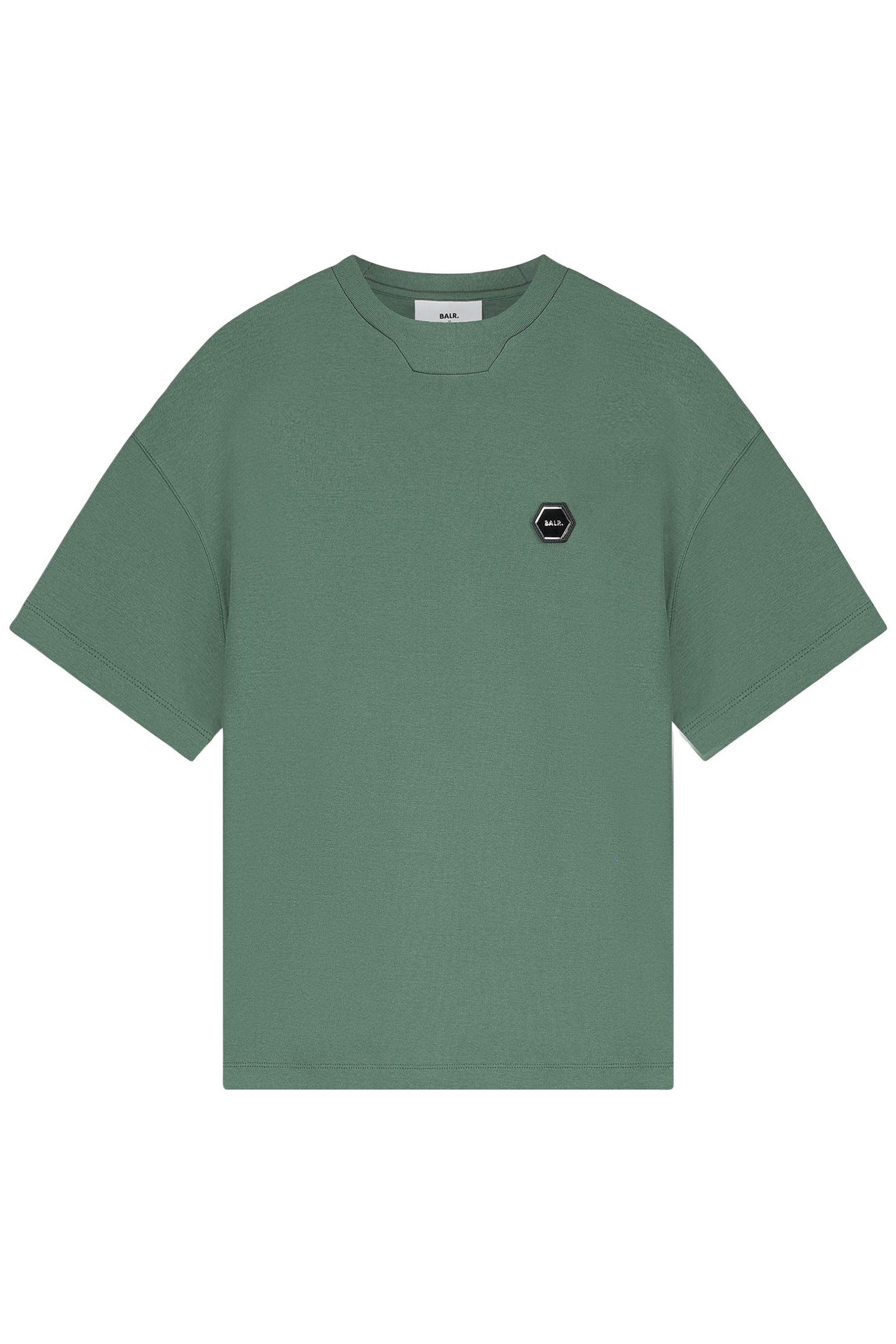 HEX-SERIES MERCERIZED T-SHIRT BALSAM GREEN 3