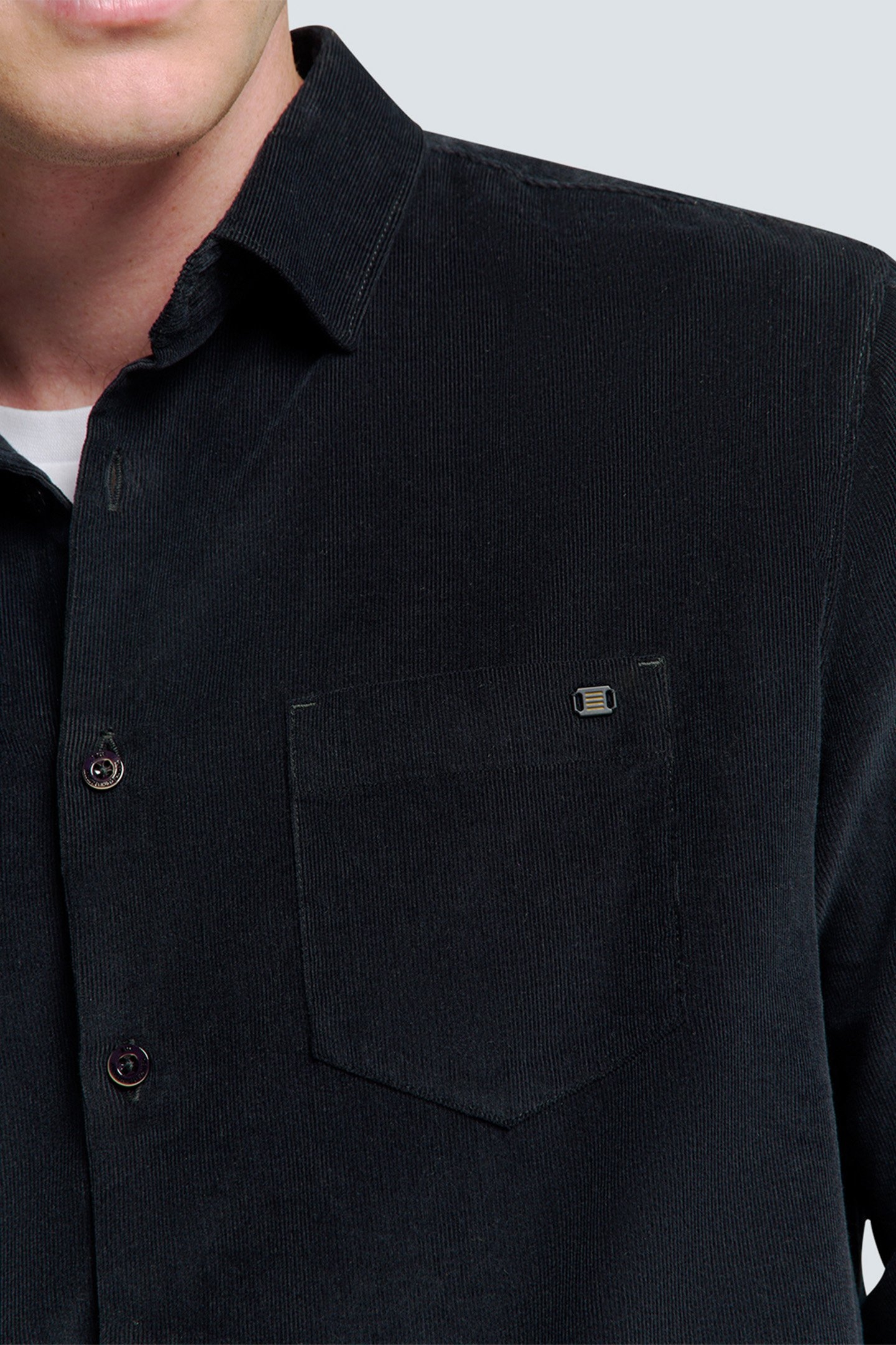 SHIRT CORDUROY SOLID NIGHT 7