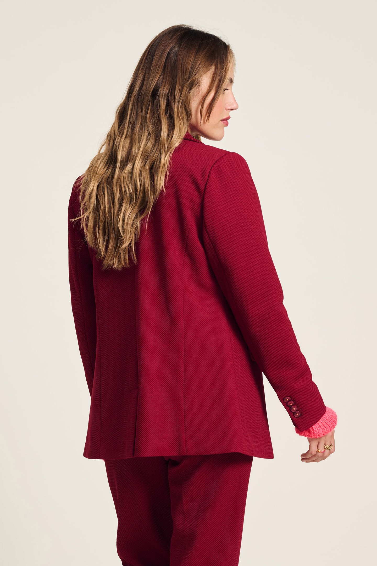 BLAZER - BURGUNDY RED 2