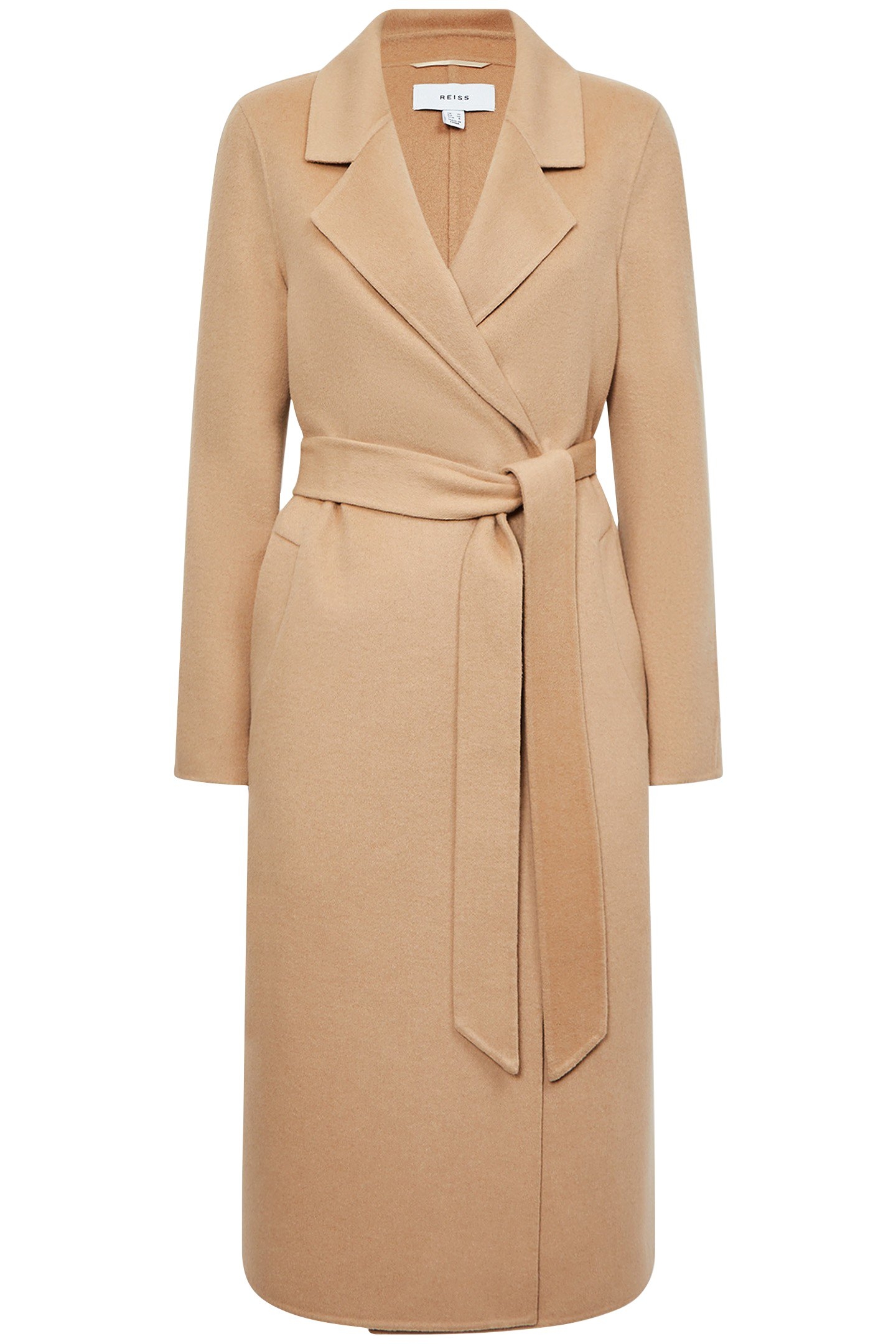 BROOKS-BLINDSEAM BELTED C CAMEL 3