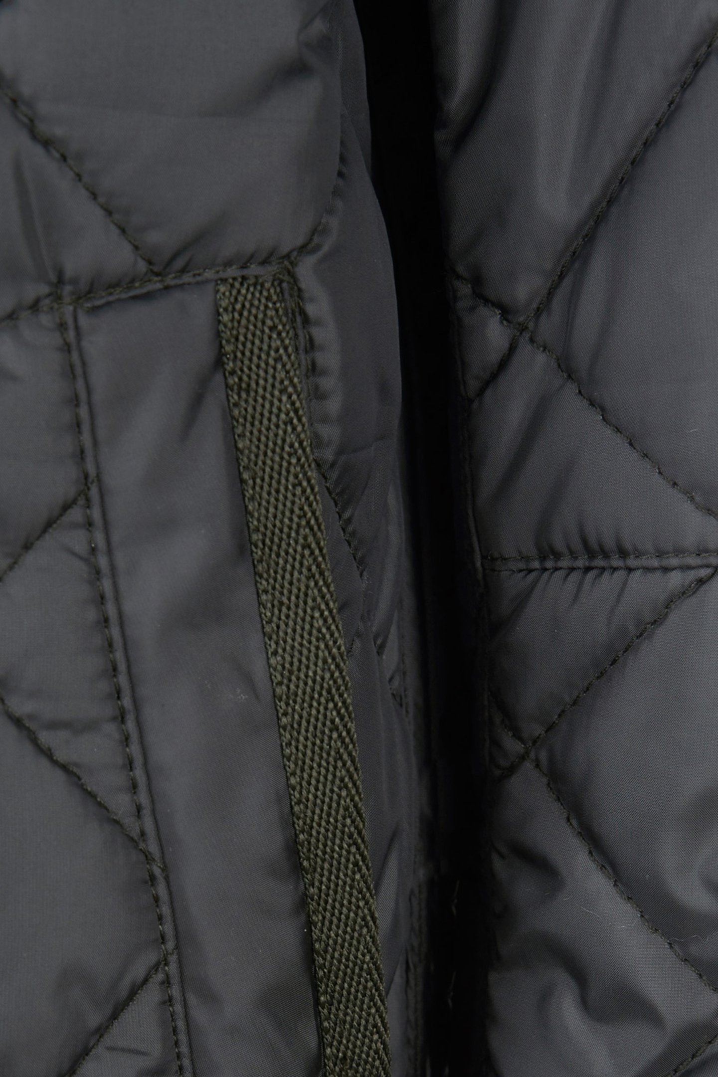 BASIC DIAMOND QUILTED JKT GREEN 4