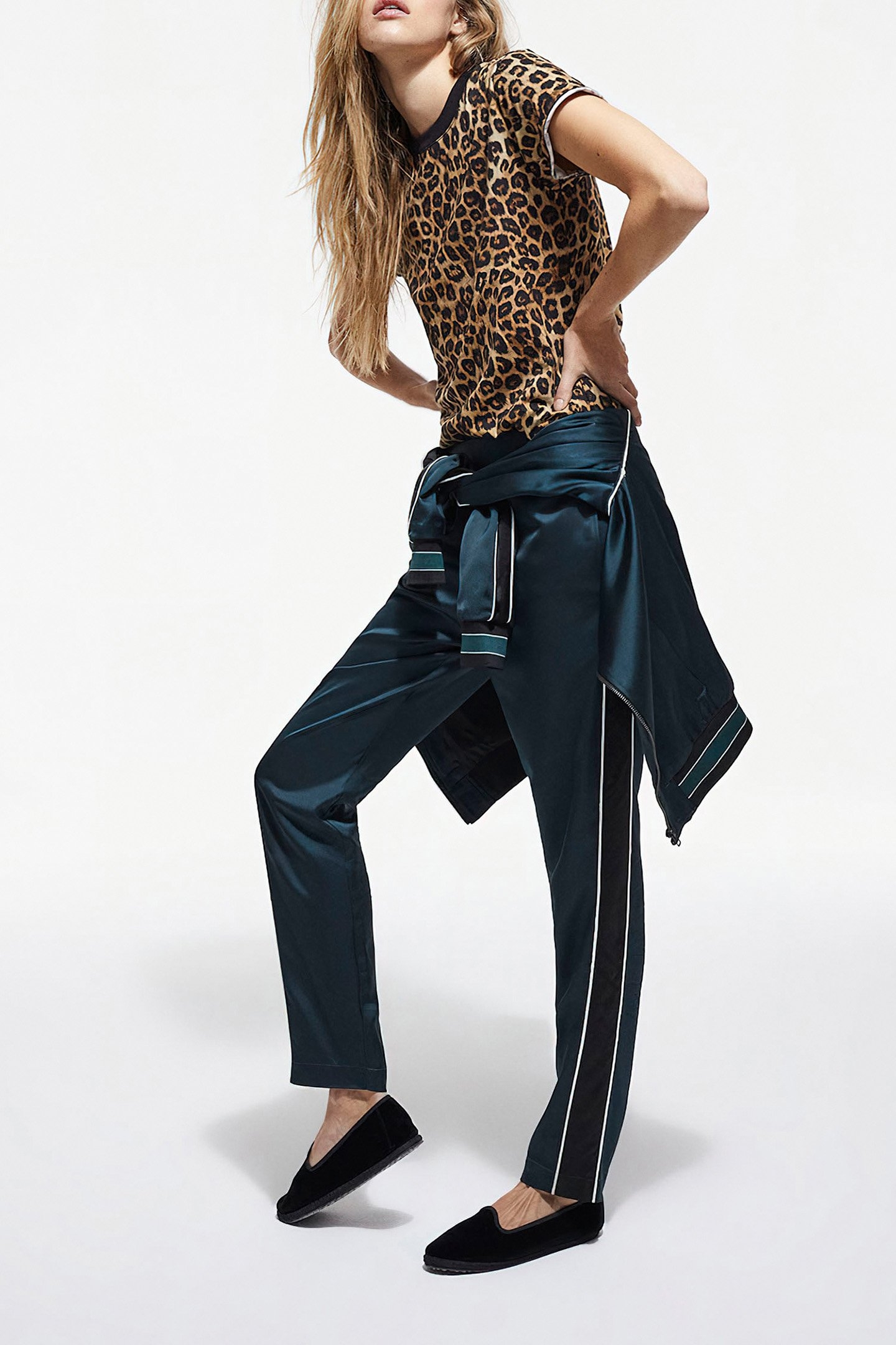 SWEATPANTS GREEN NAVY 4