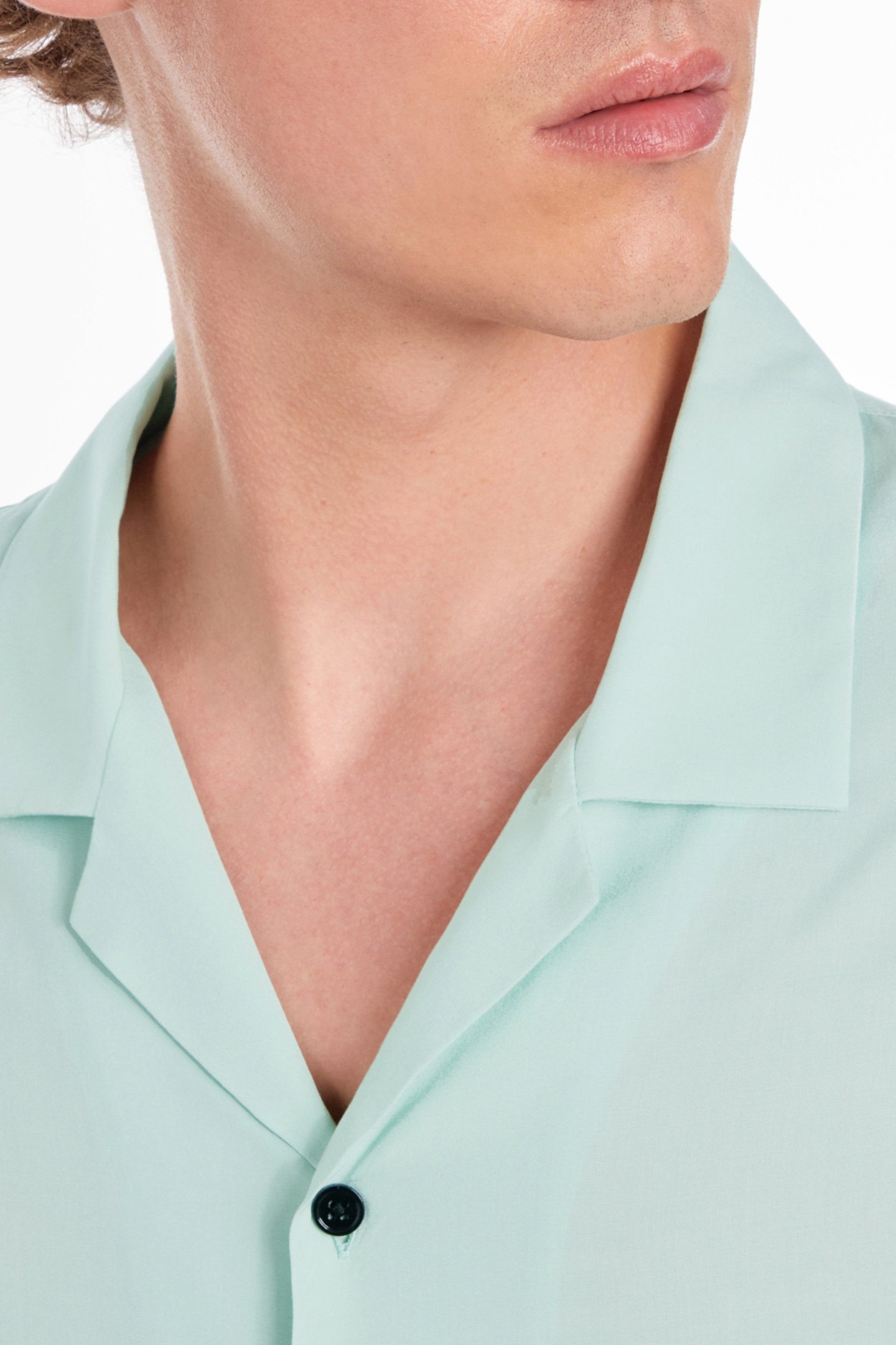 SHORT SLEEVE SHIRT WITH CLASSIC COLLAR OCEAN 5