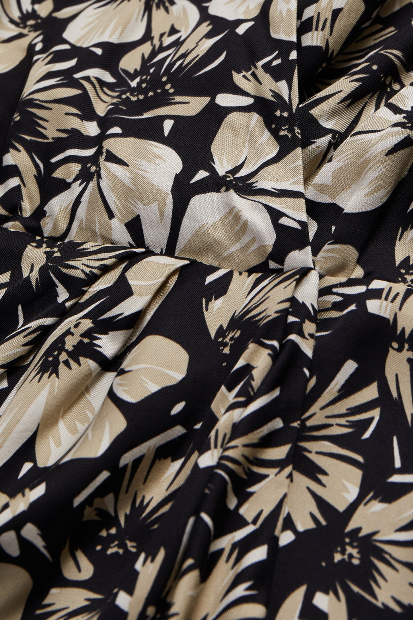 SHORT SLEEVE DRESS BLACK BROWN 7