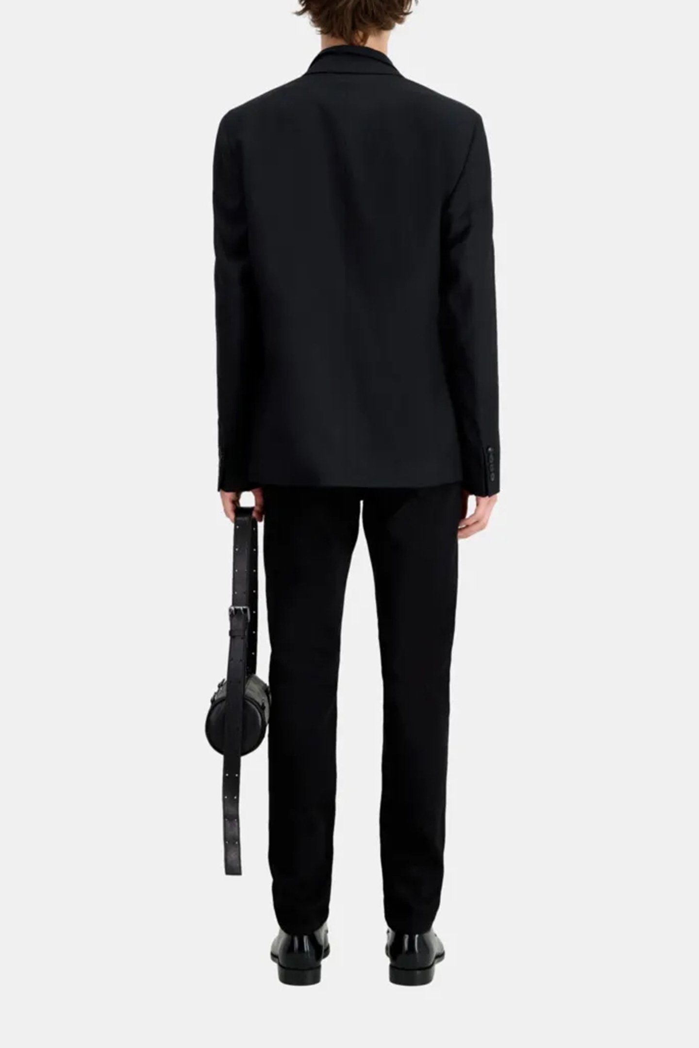 CLASSIC SINGLE-BREASTED SUIT JACKET BLACK 3