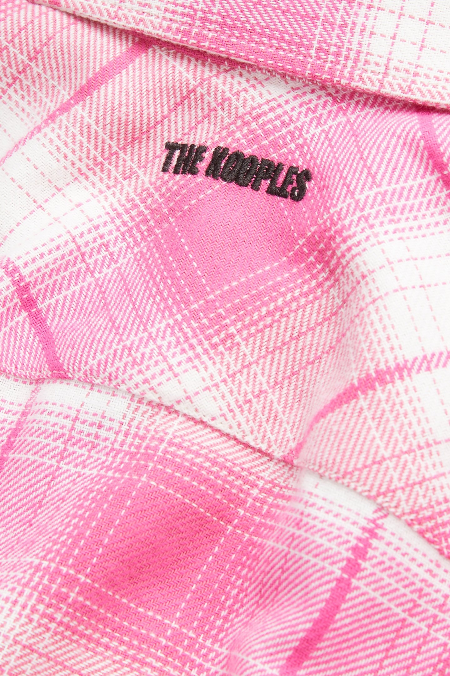 LONG-SLEEVED PLAID SHIRT PINK-WHITE 7