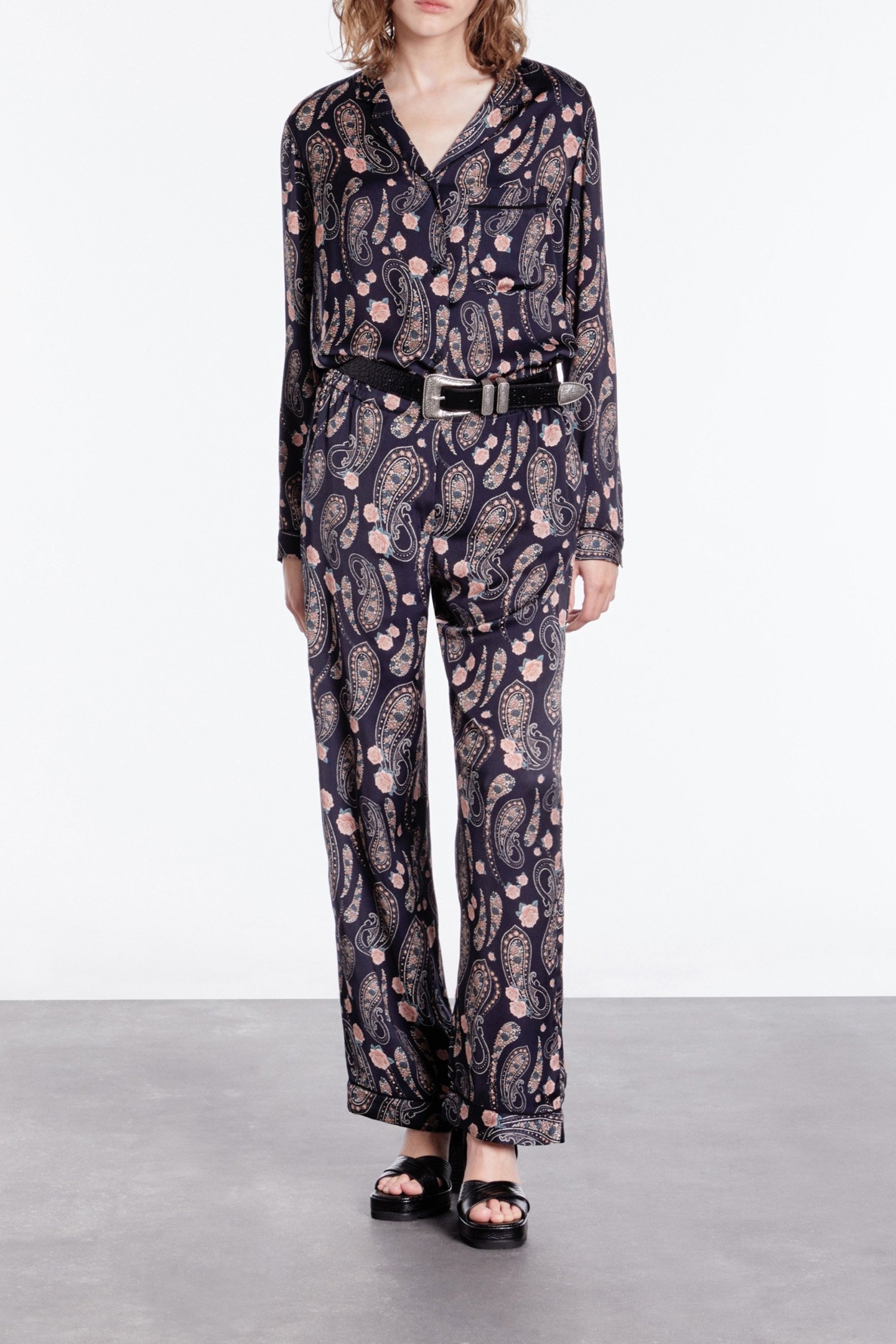 LONG SLEEVE SHIRT BLACK/PINK 6