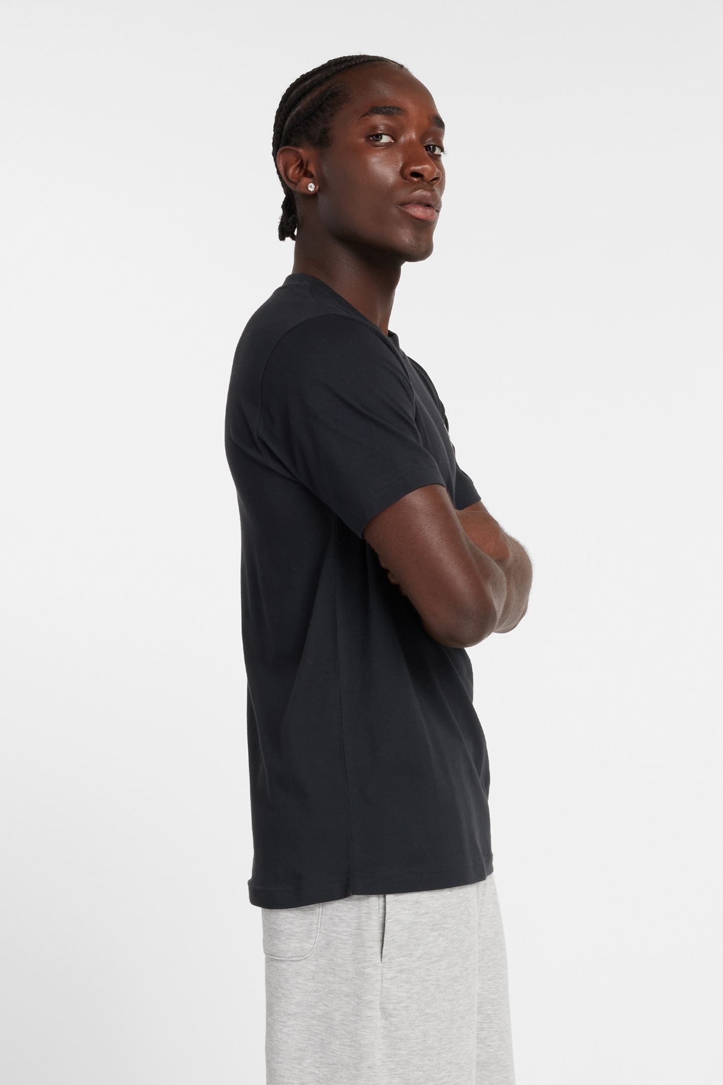 SPORT GRAPHIC BRAND T-SHIRT BLACK 5