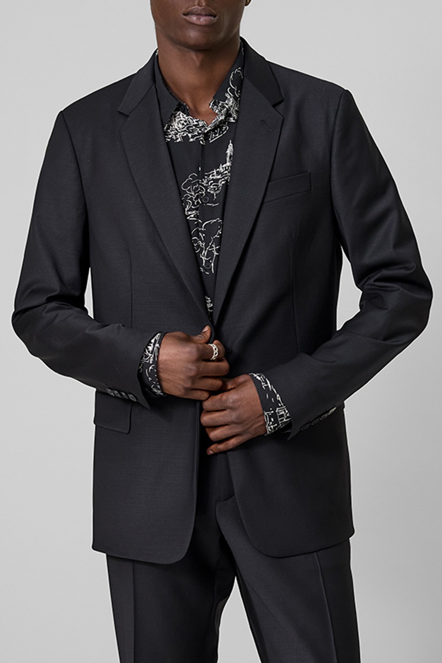 PURE EDITION BLACK SUIT JACKET 1