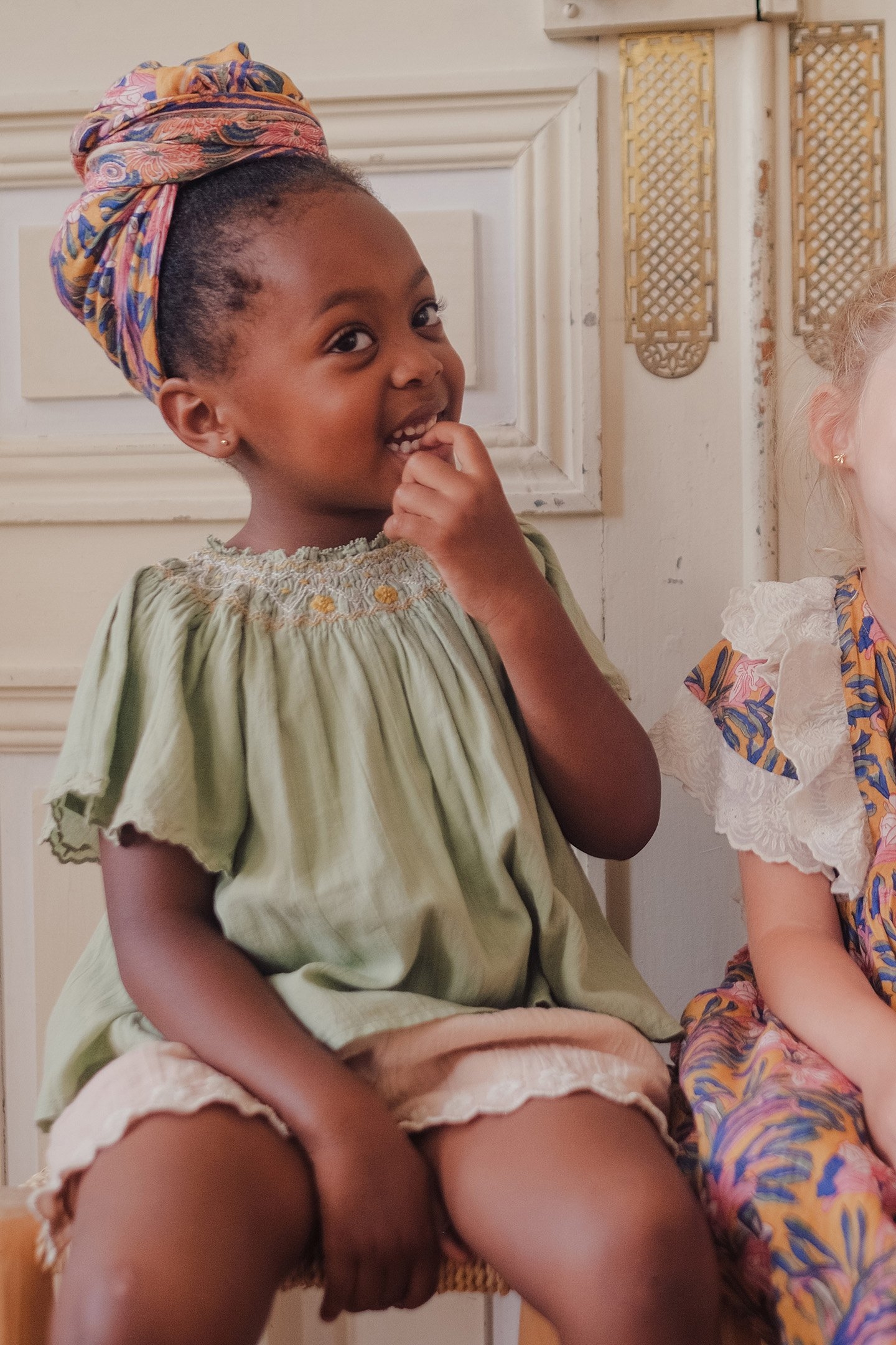 BLOUSE FLORE OLIVE 3