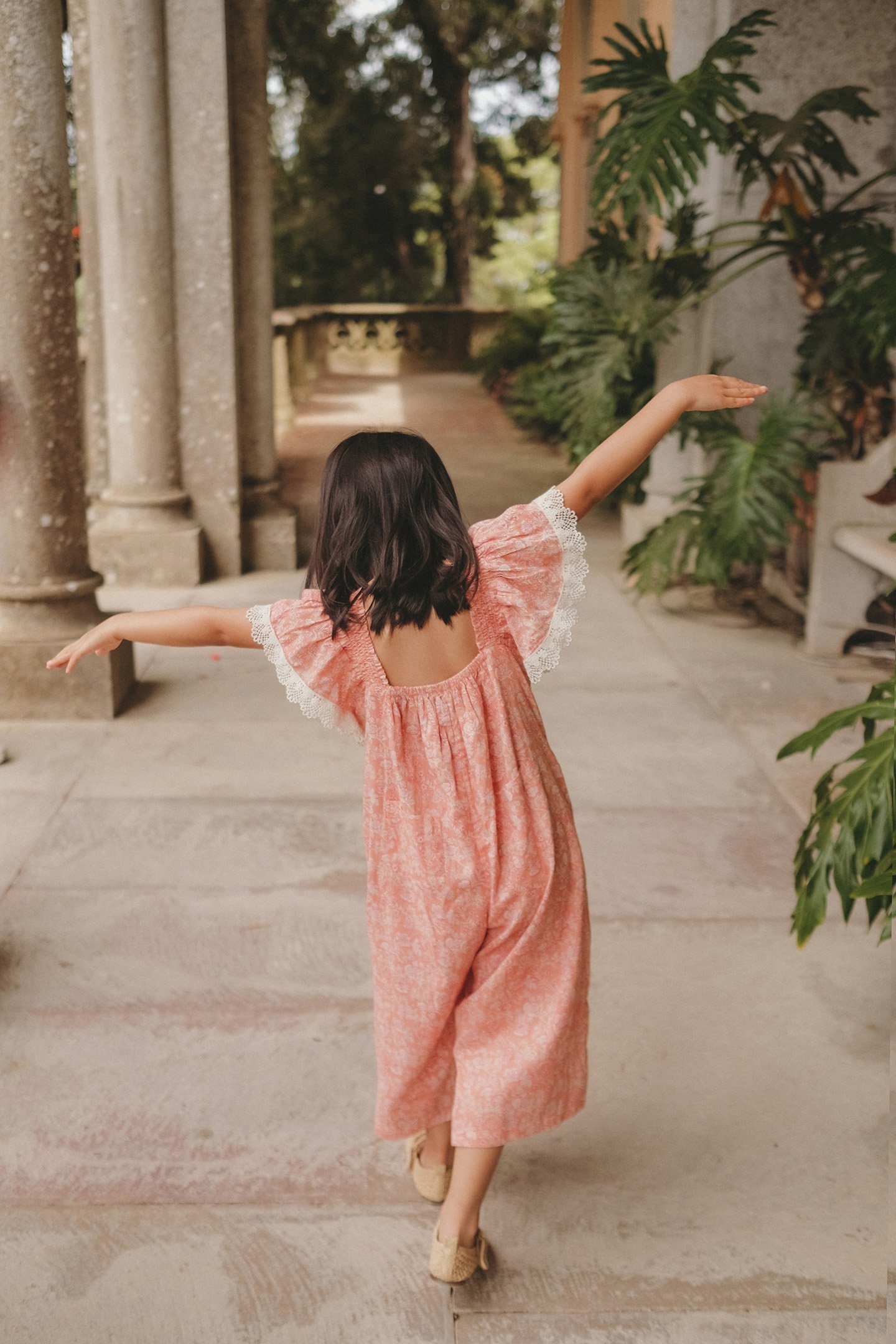 OVERALLS IRENE SIENNA DAISY FLOWERS 2