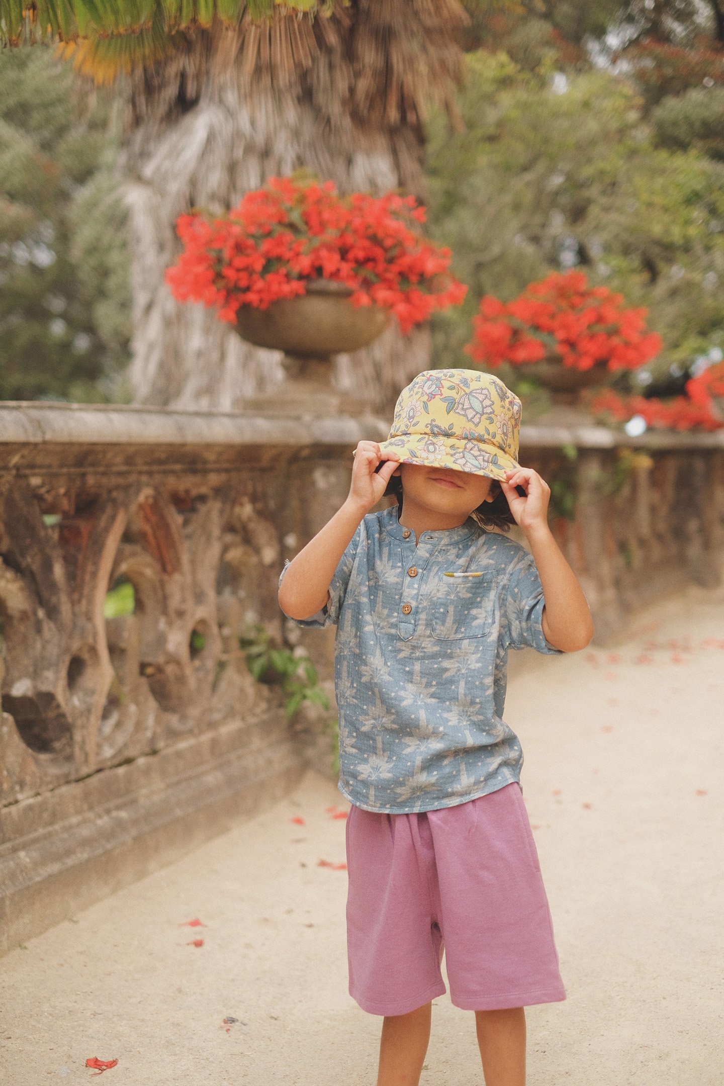 SHIRT ARUN BLUE PEACOCK MANDALA 1