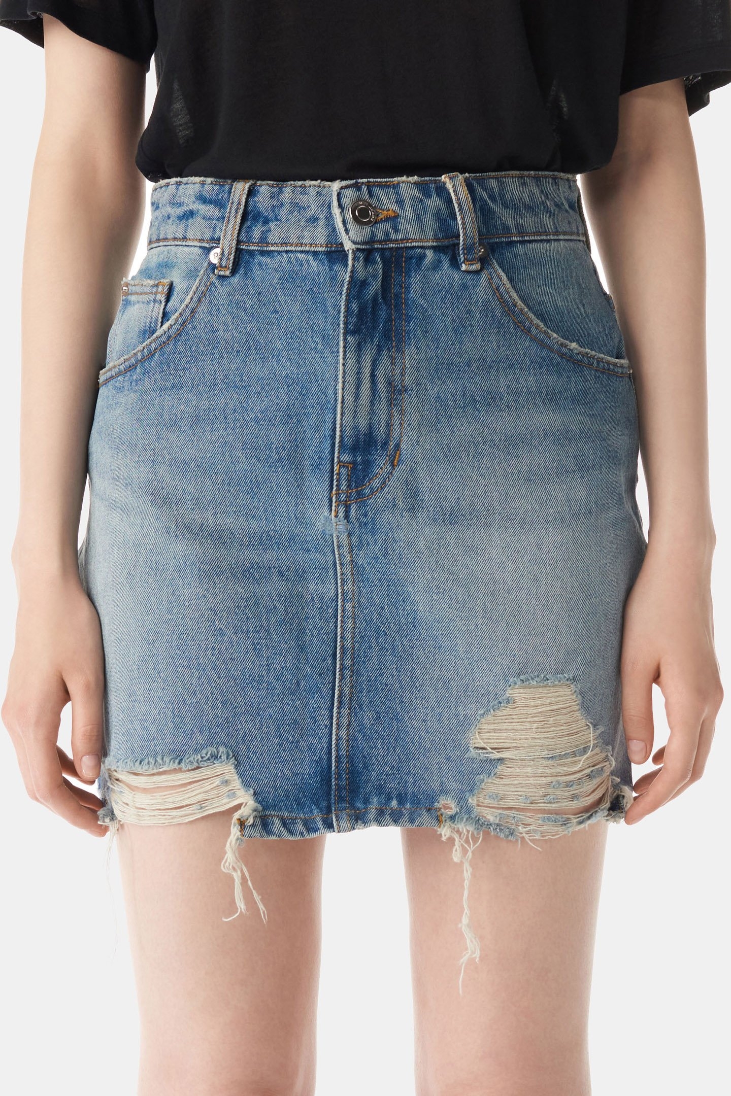 MARTALIA SKIRT BLUE VINTAGE 1