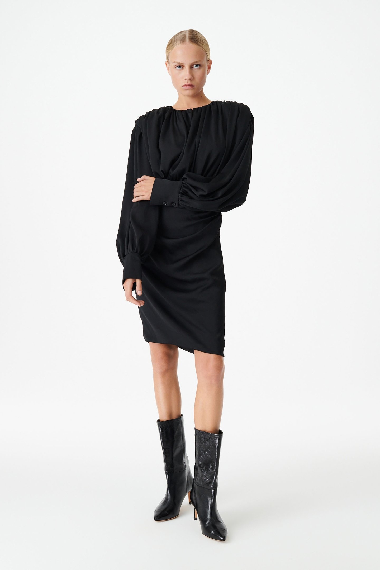 GWENDA DRESS BLACK 2