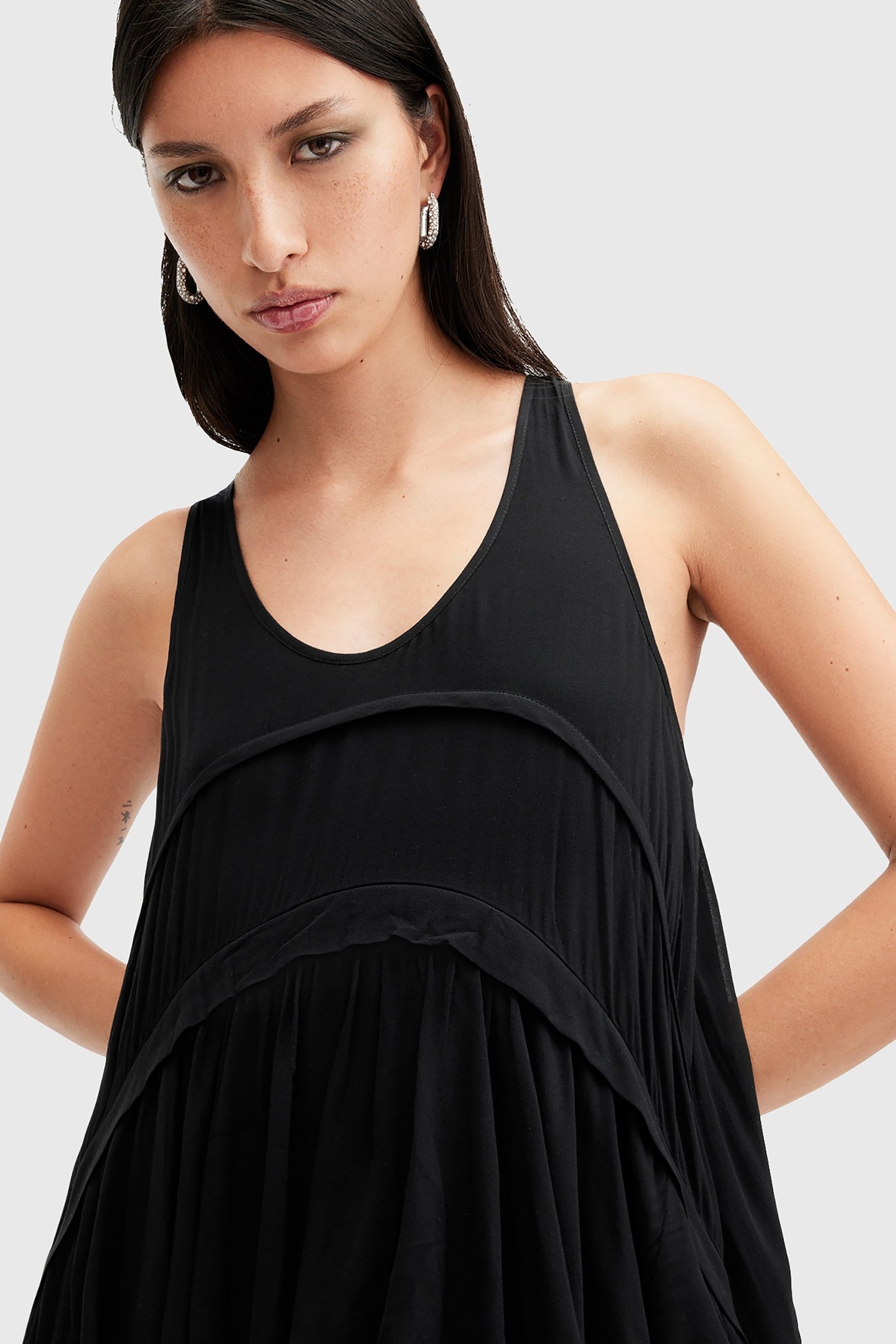 CAVARLY MAXI DRESS BLACK 5