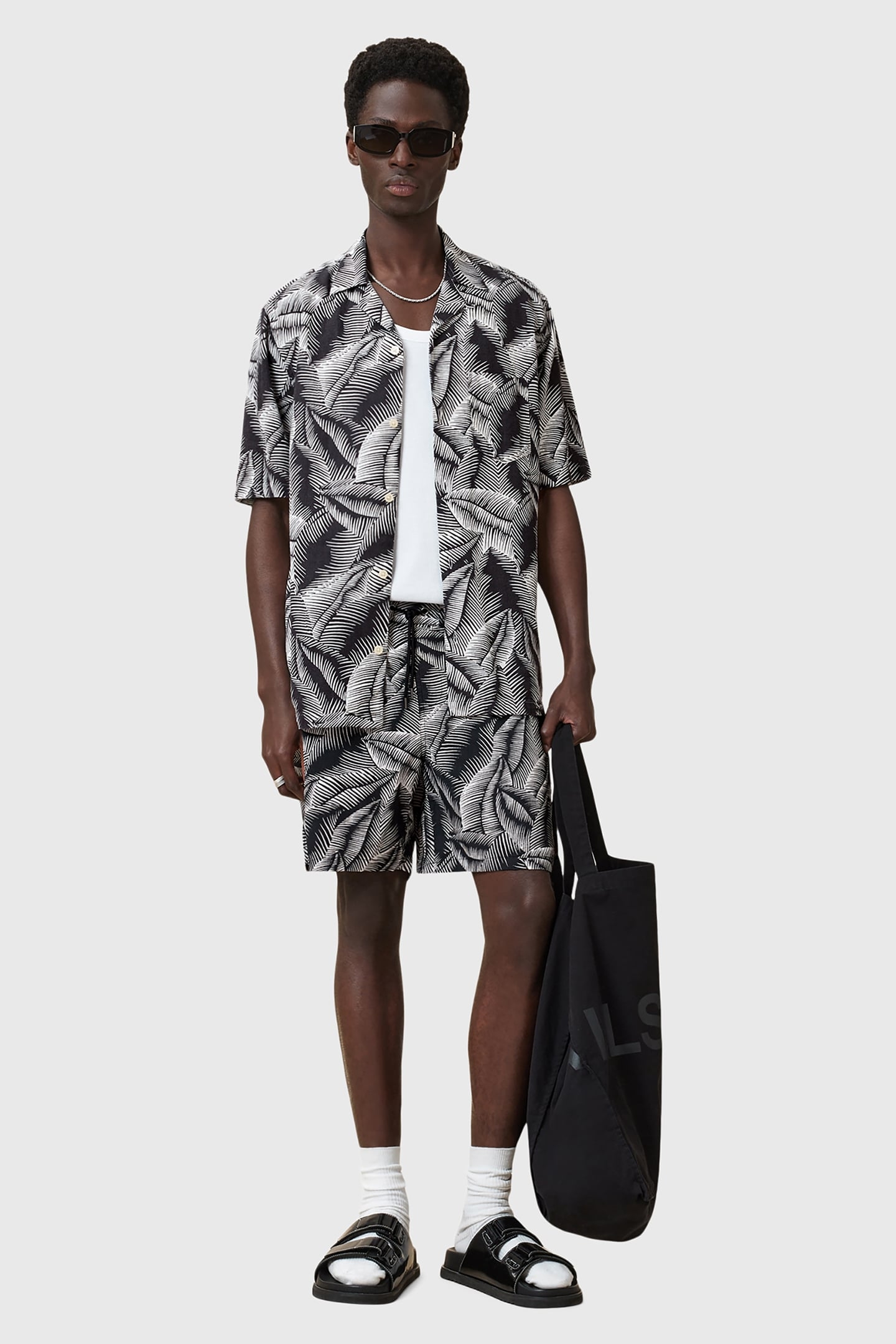 MARSEILLE SWIMSHORT JET BLACK/OPT WHT 6