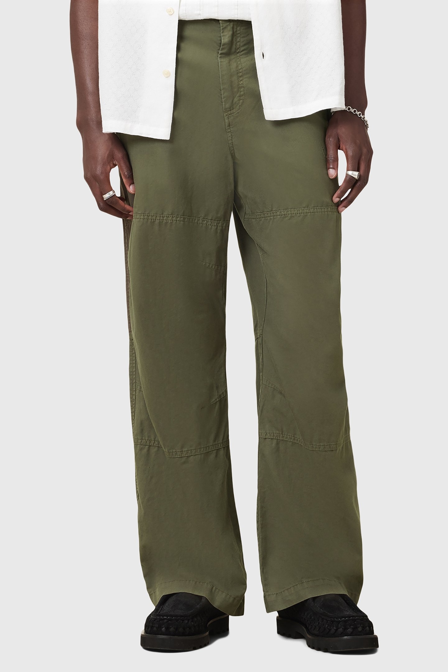 DEPOT TROUSER KHAKI GREEN 1