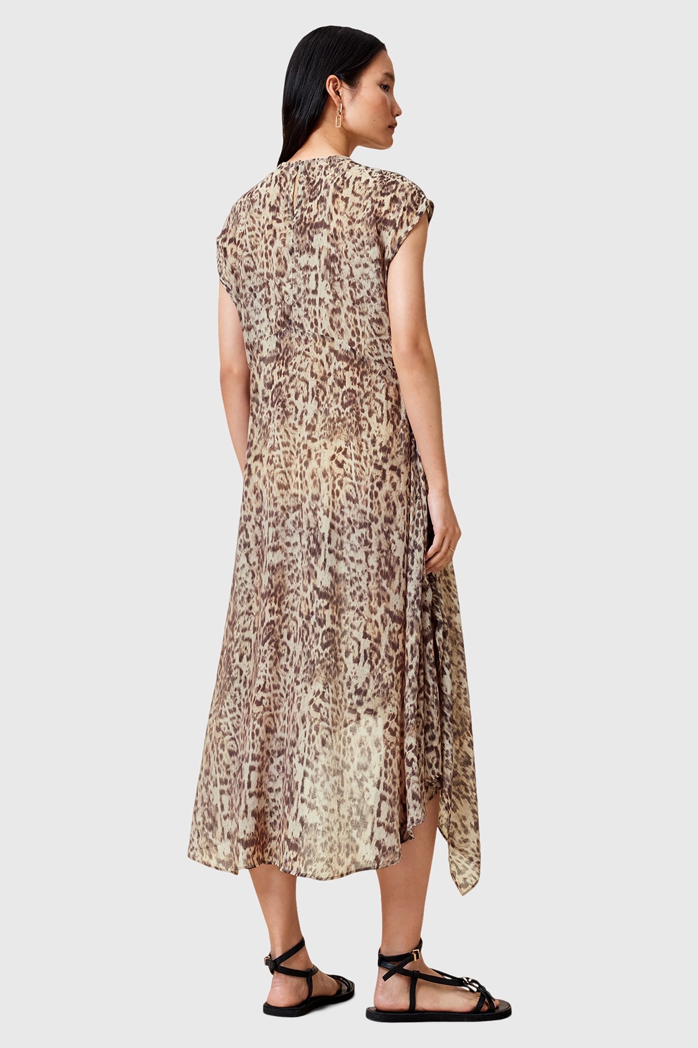 ARWEN DRESS EVIA SAND WHITE 2