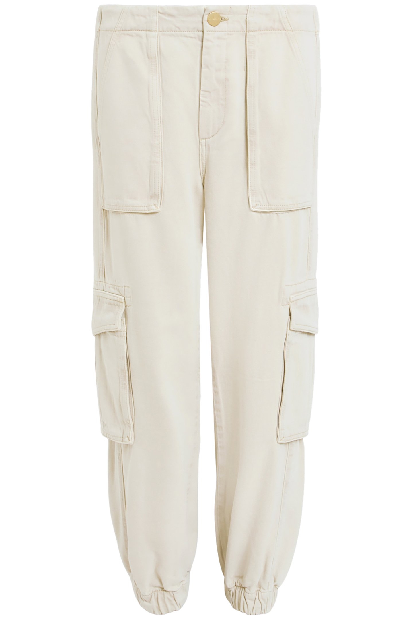 FREDA TENCEL TROUSER ECRU WHITE 5