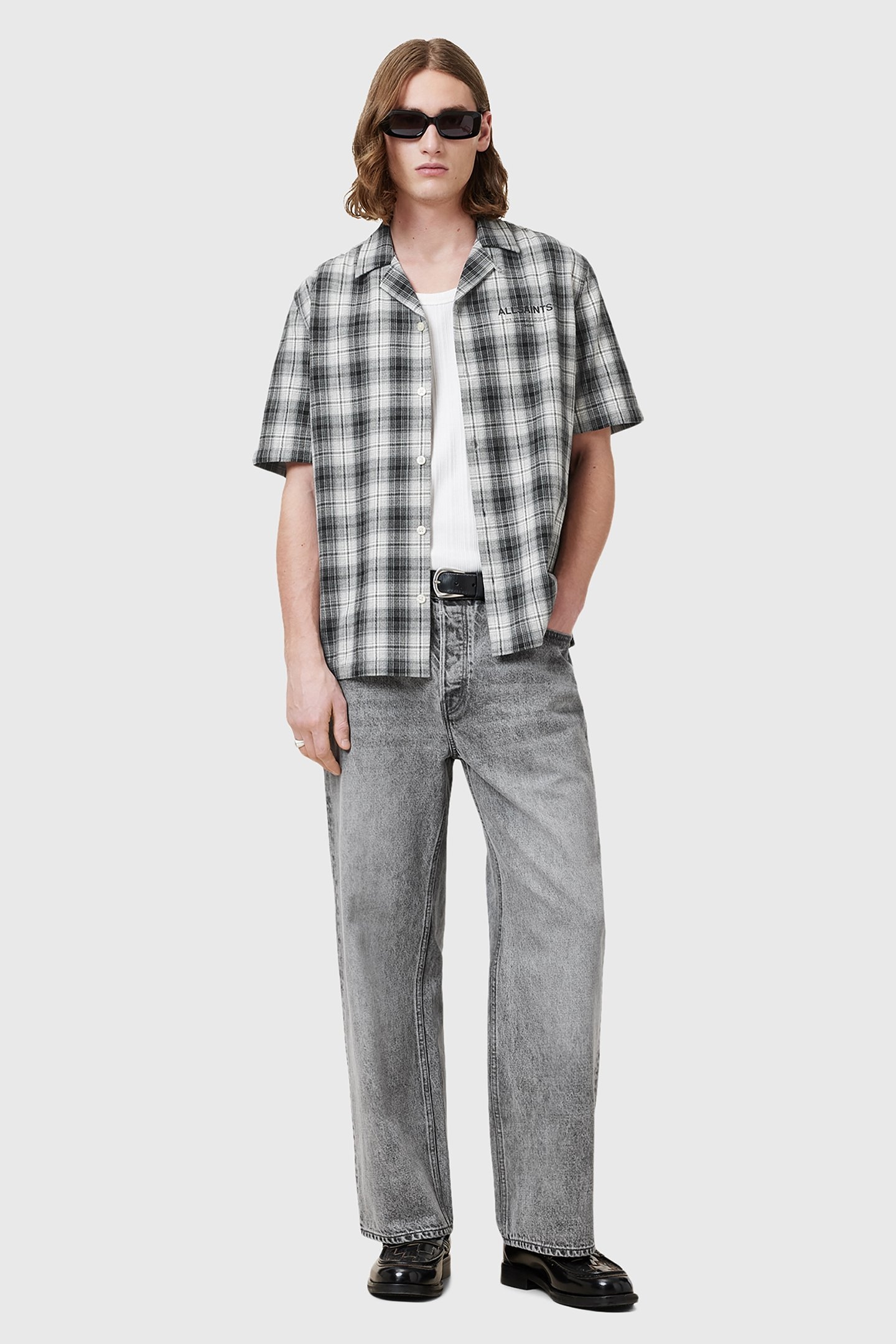 UNDERMONO SS SHIRT BLACK/WHITE 5