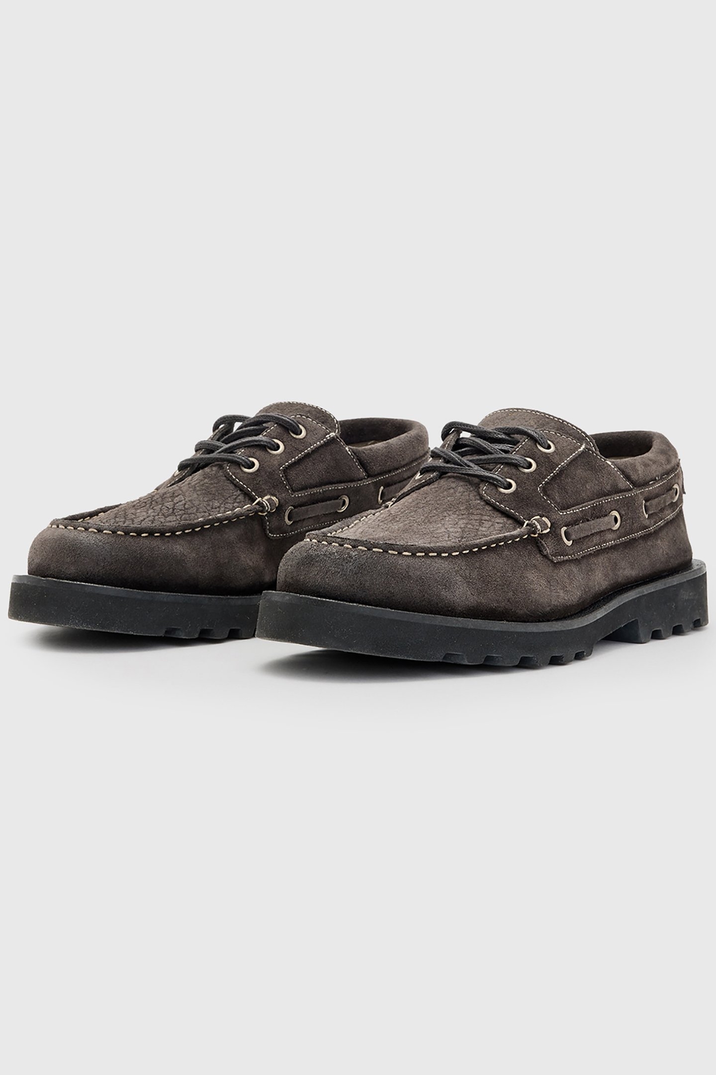 SKIFF BOAT SHOE WARM GREY 2
