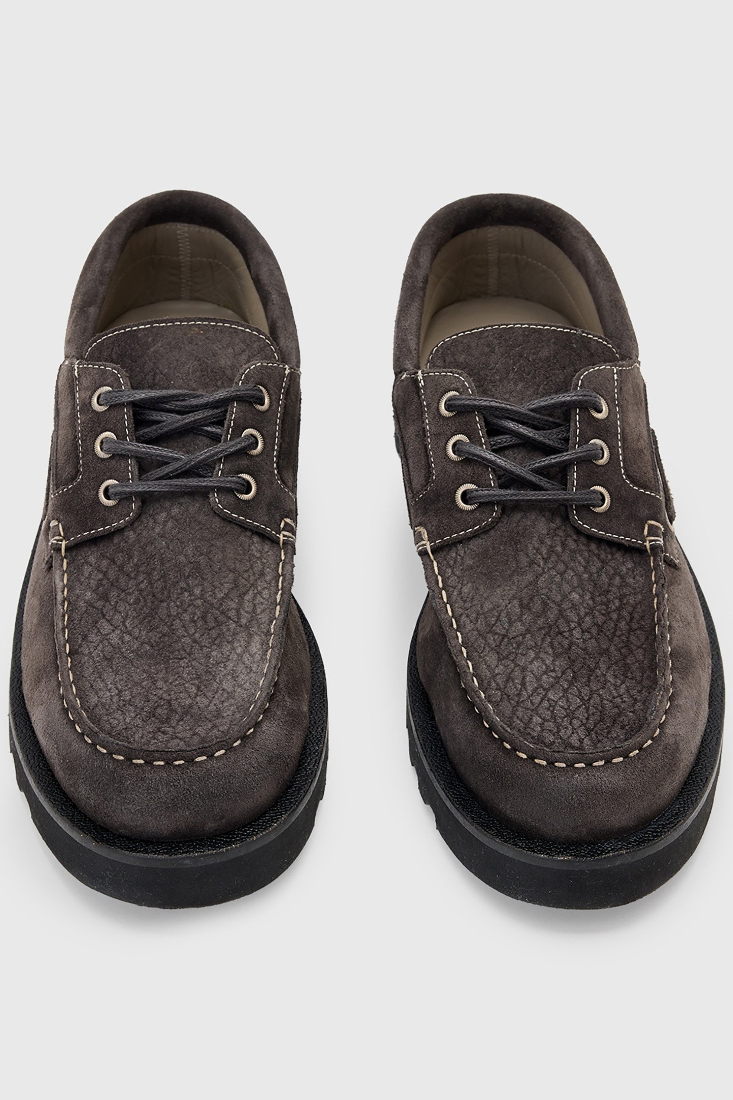 SKIFF BOAT SHOE WARM GREY 3