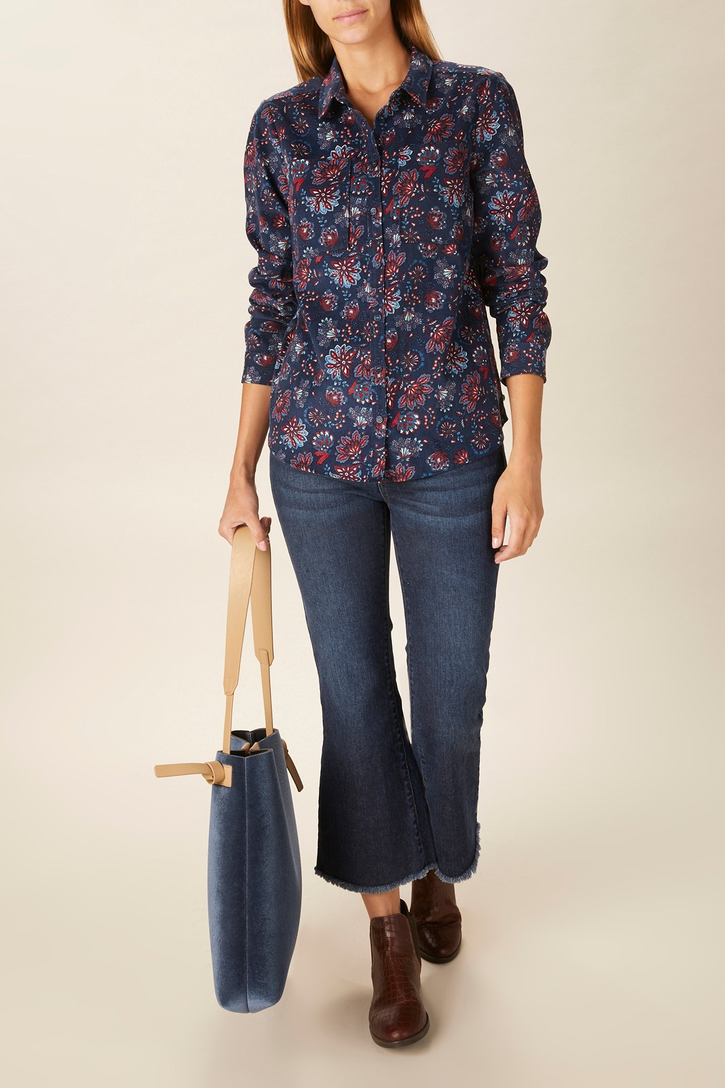 SHIRT WITH CHEST POCKETS IN BLUE 3