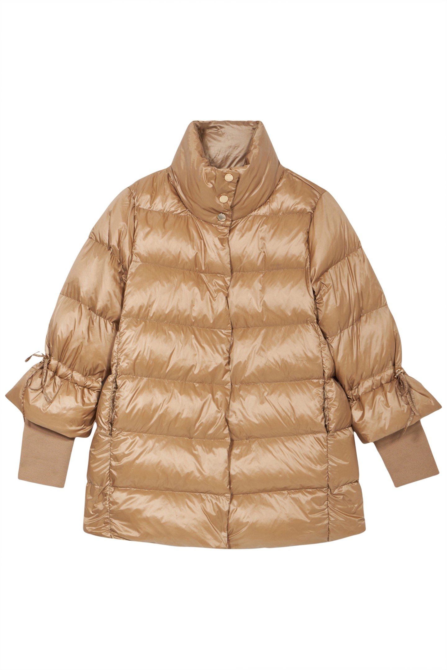 MIDI GENUINE DOWN JACKET BEIGE 3