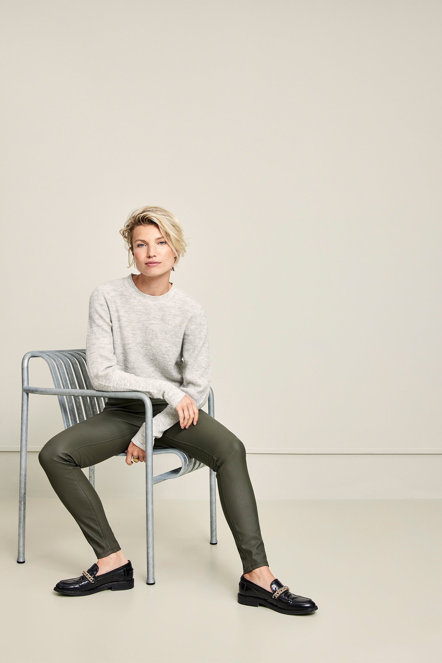 AMBER PANTS DUFFLE GREEN 4