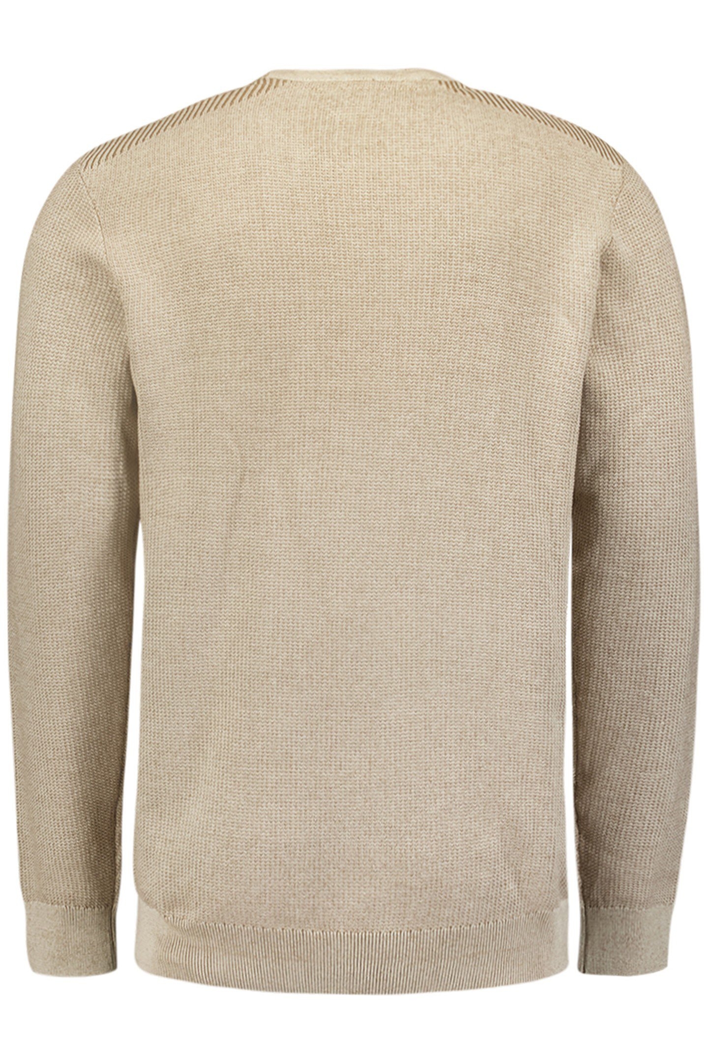 PULLOVER CREWNECK 2 COLOURED JACQUARD CEMENT 5
