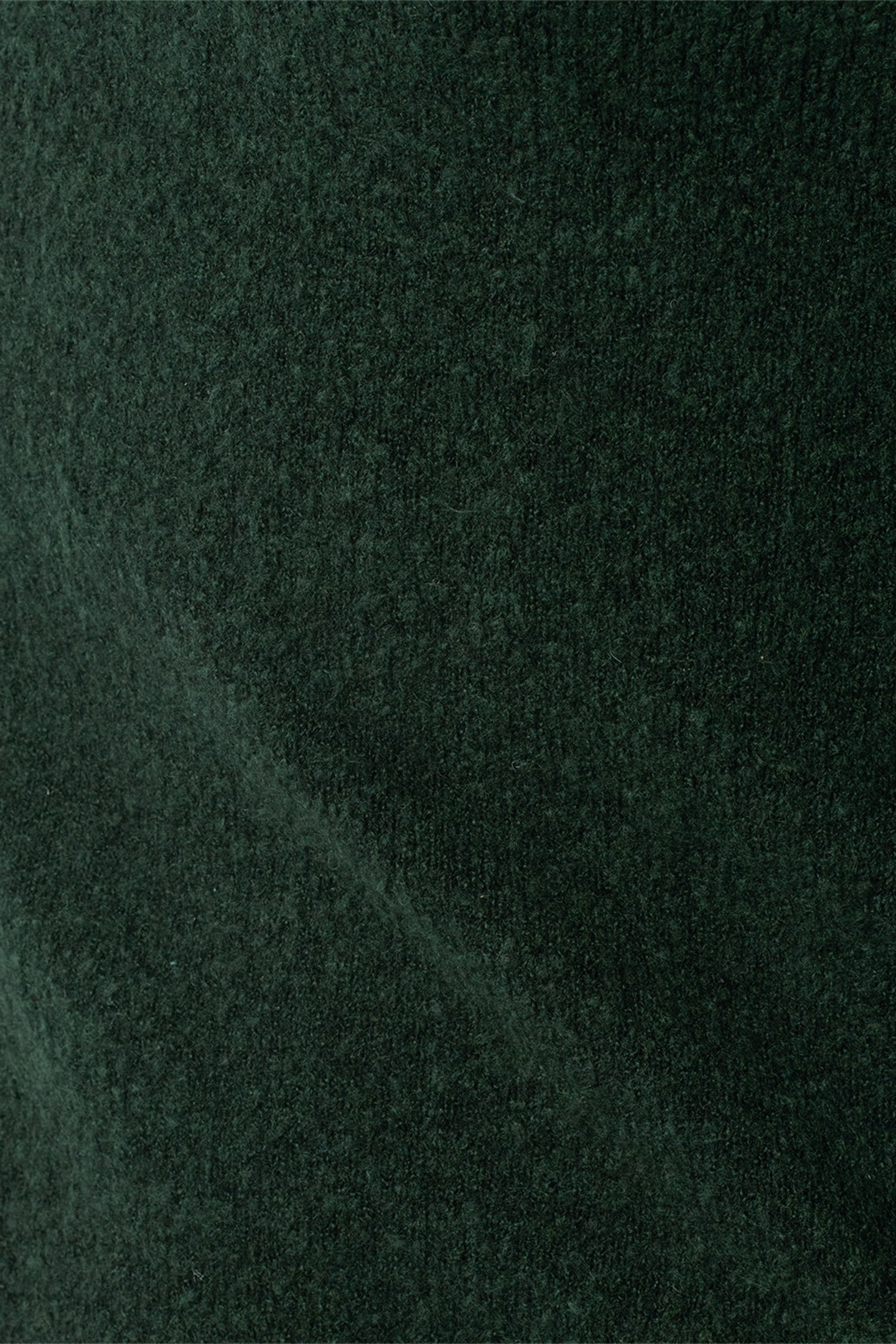 PULLOVER CREWNECK MELANGE WITH WOOL DARK GREEN 7