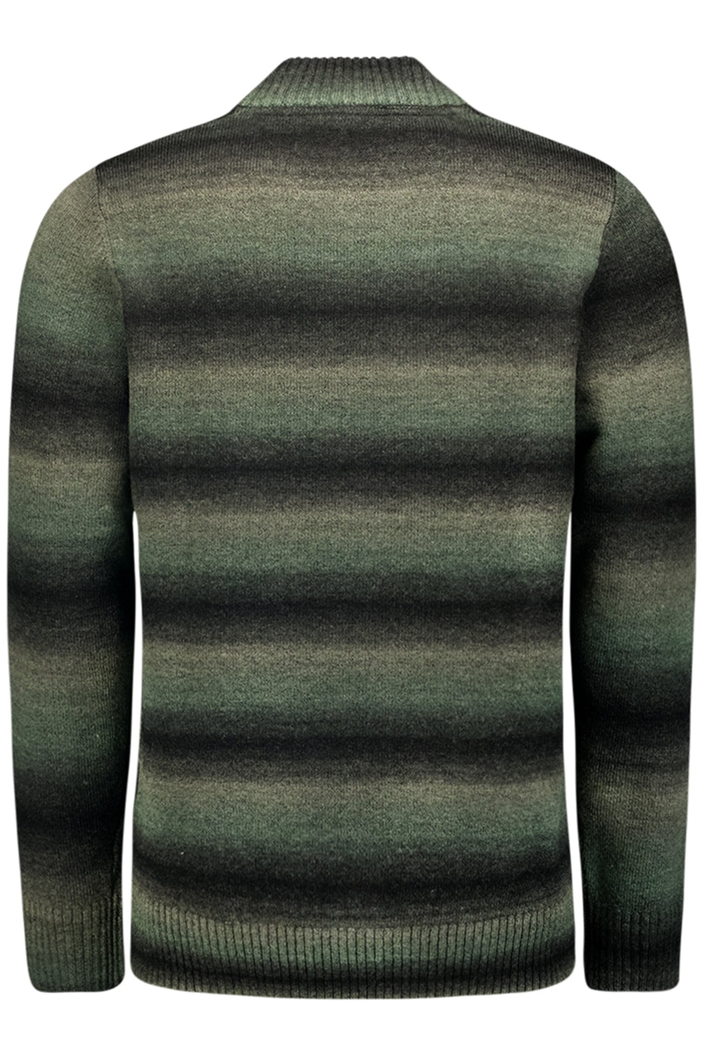 PULLOVER CREWNECK DEGRADE STRIPES WITH WOOL SMOKE 2