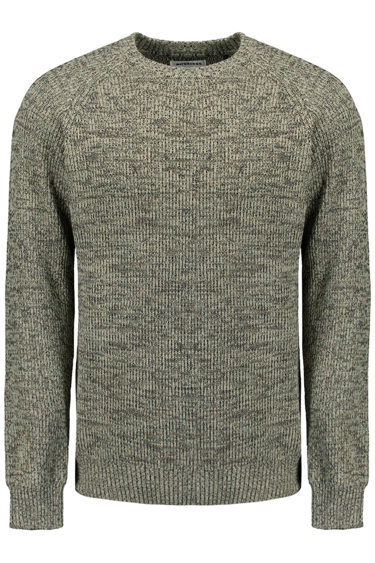 PULLOVER CREWNECK 3 COLOURED RIB SMOKE 3