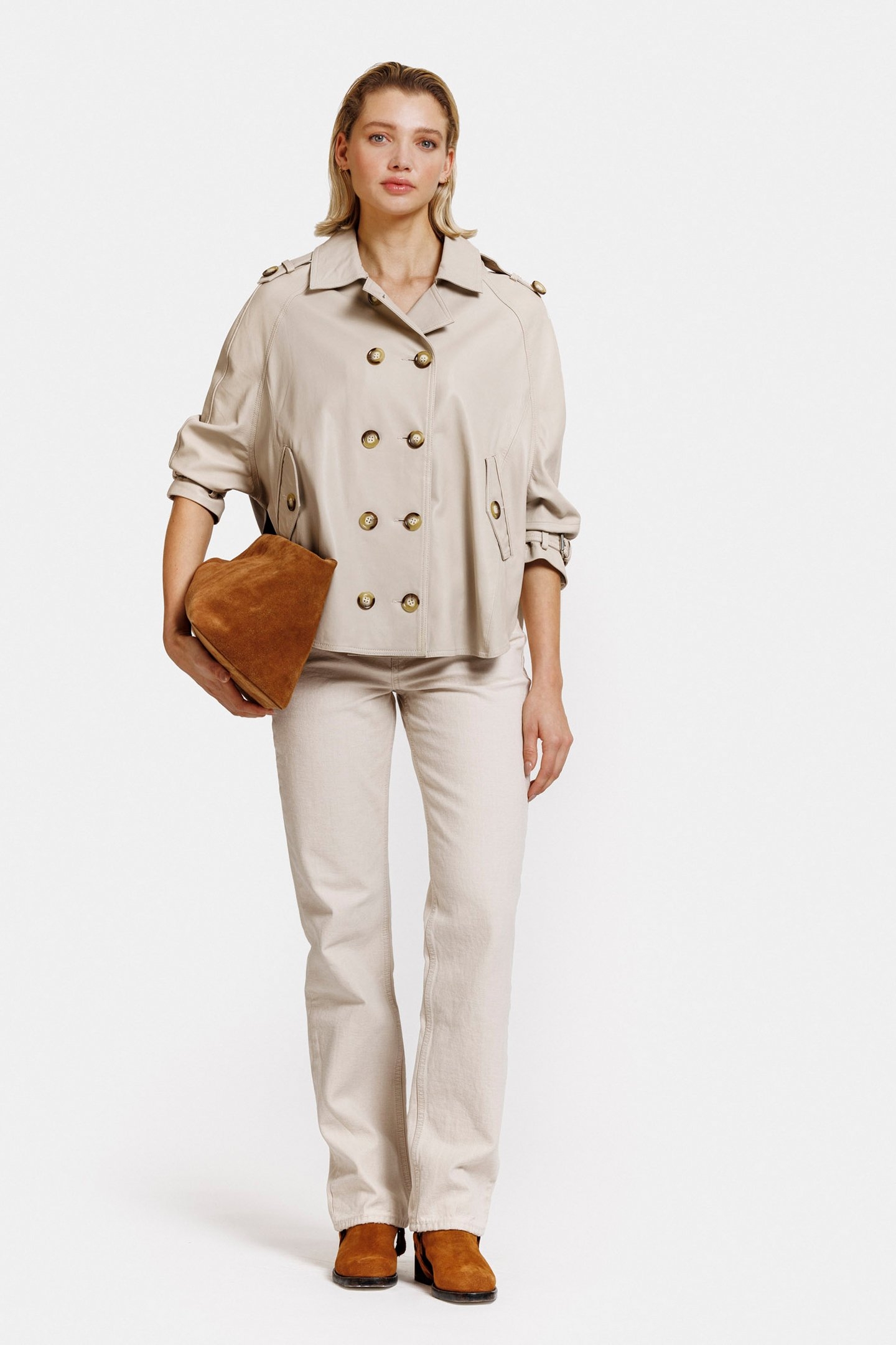 BIBI BLOUSE ALMOND 2