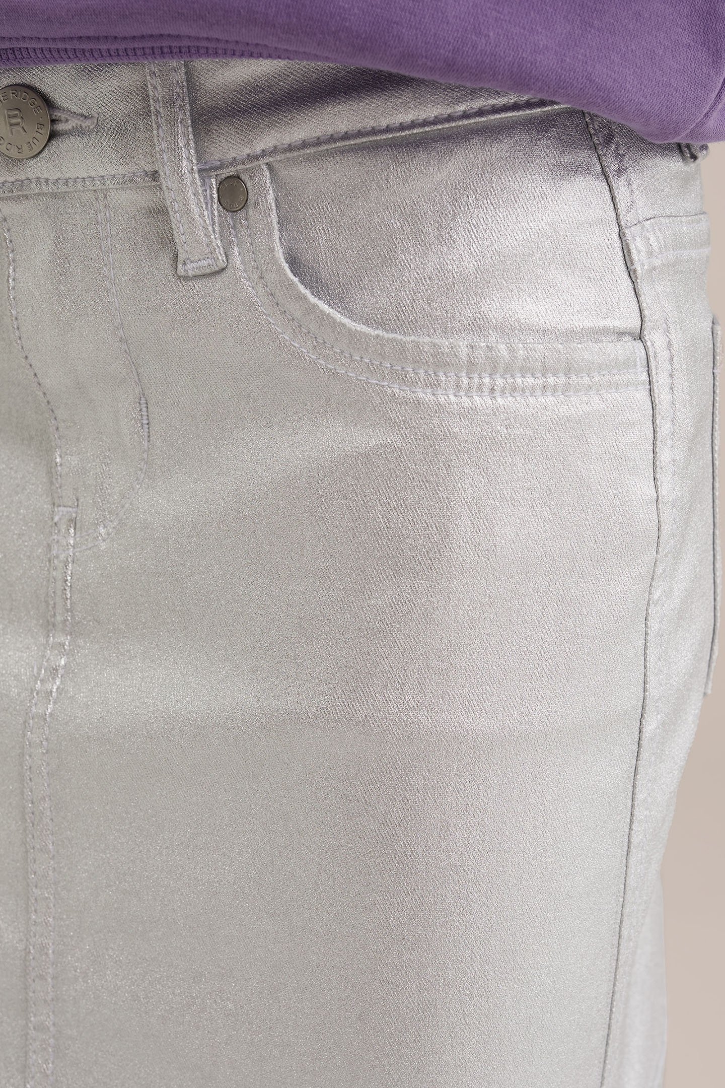 SKIRT MINI LENGTH SILVER 5