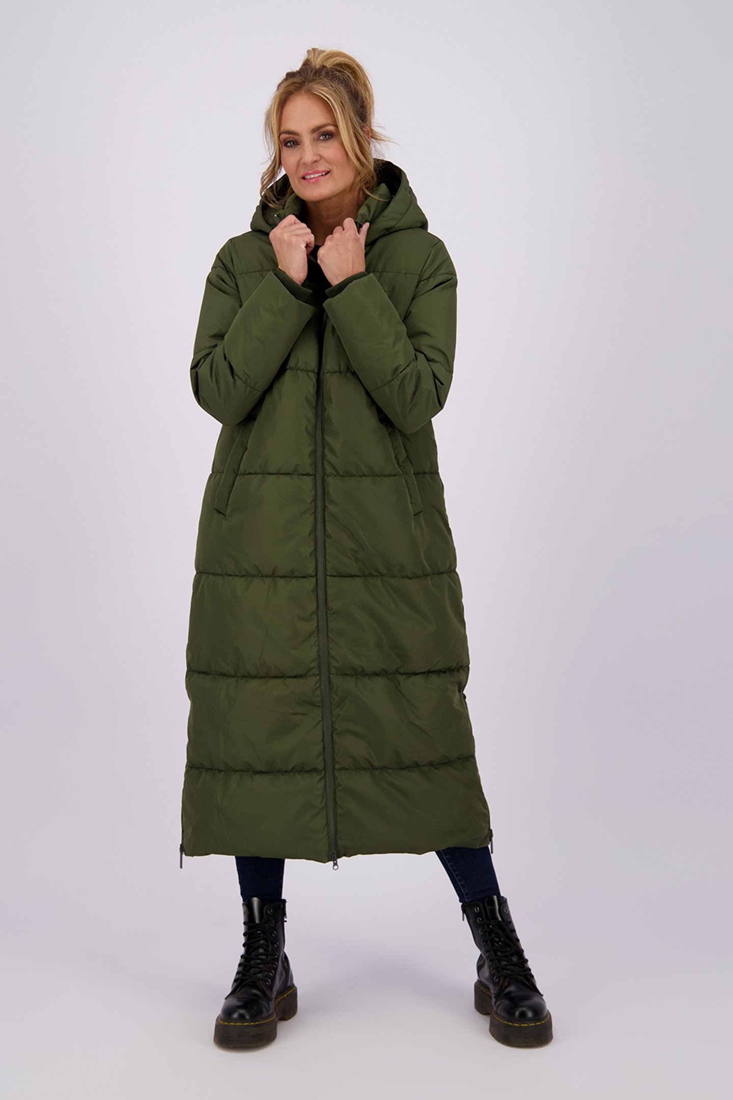 TEVINA JACKETS DARK ARMY GREEN 5