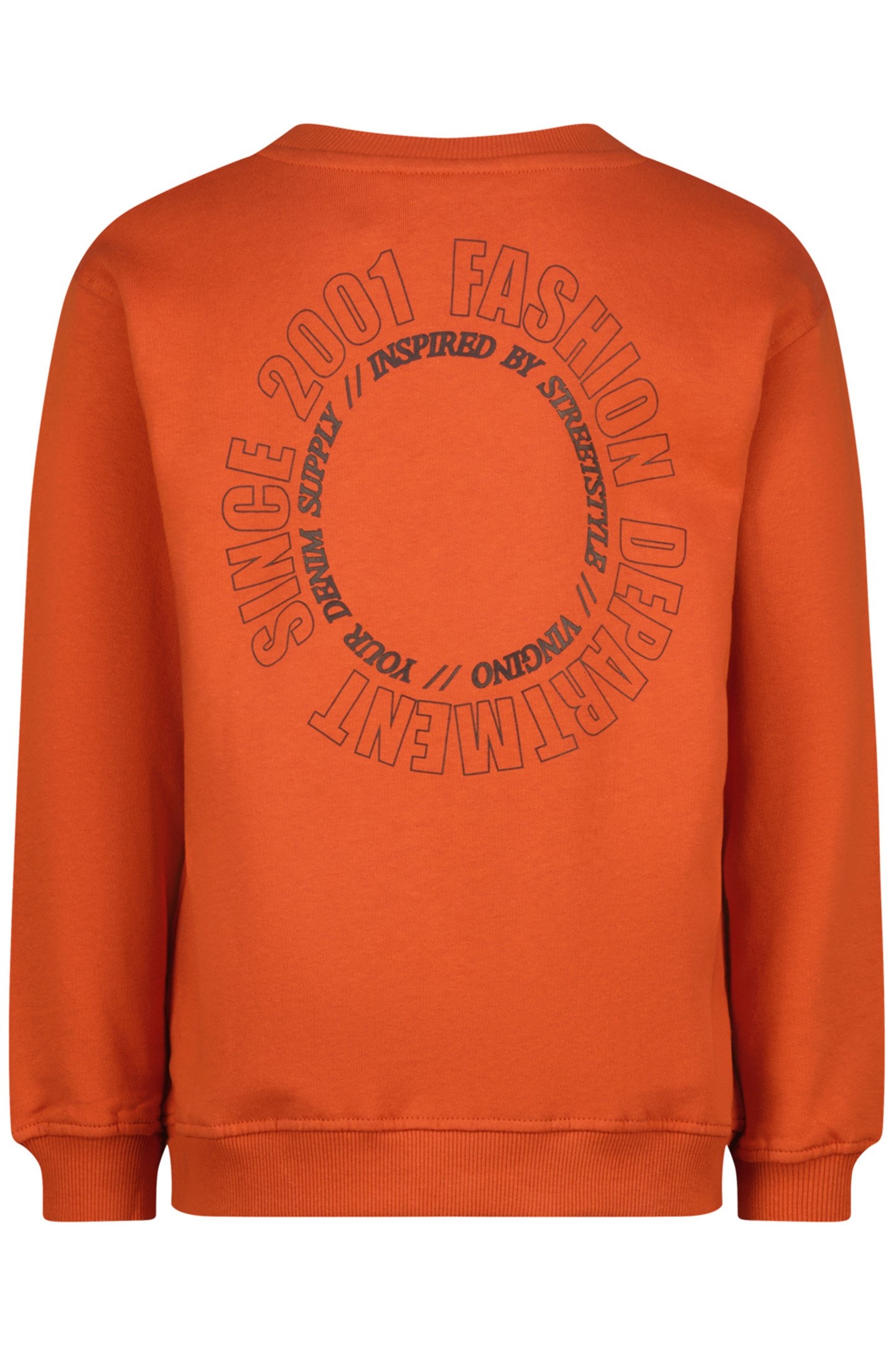 BOYS NADILIE SWEATER MOCCA OTANGE 2