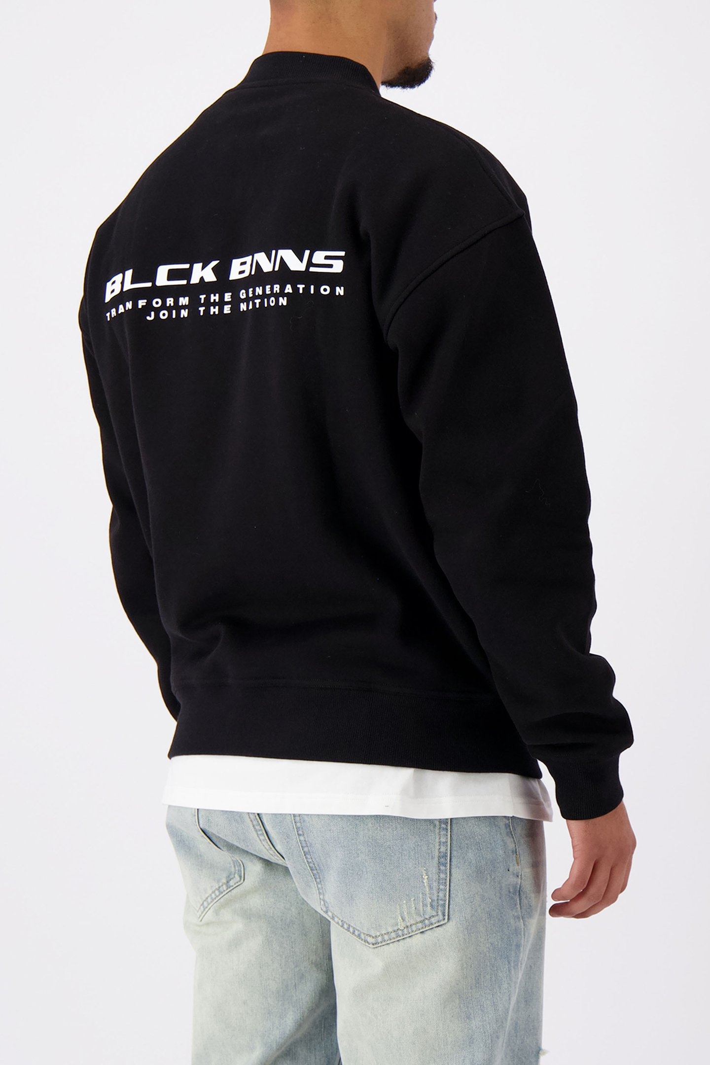 NATION CREWNECK BLACK 2