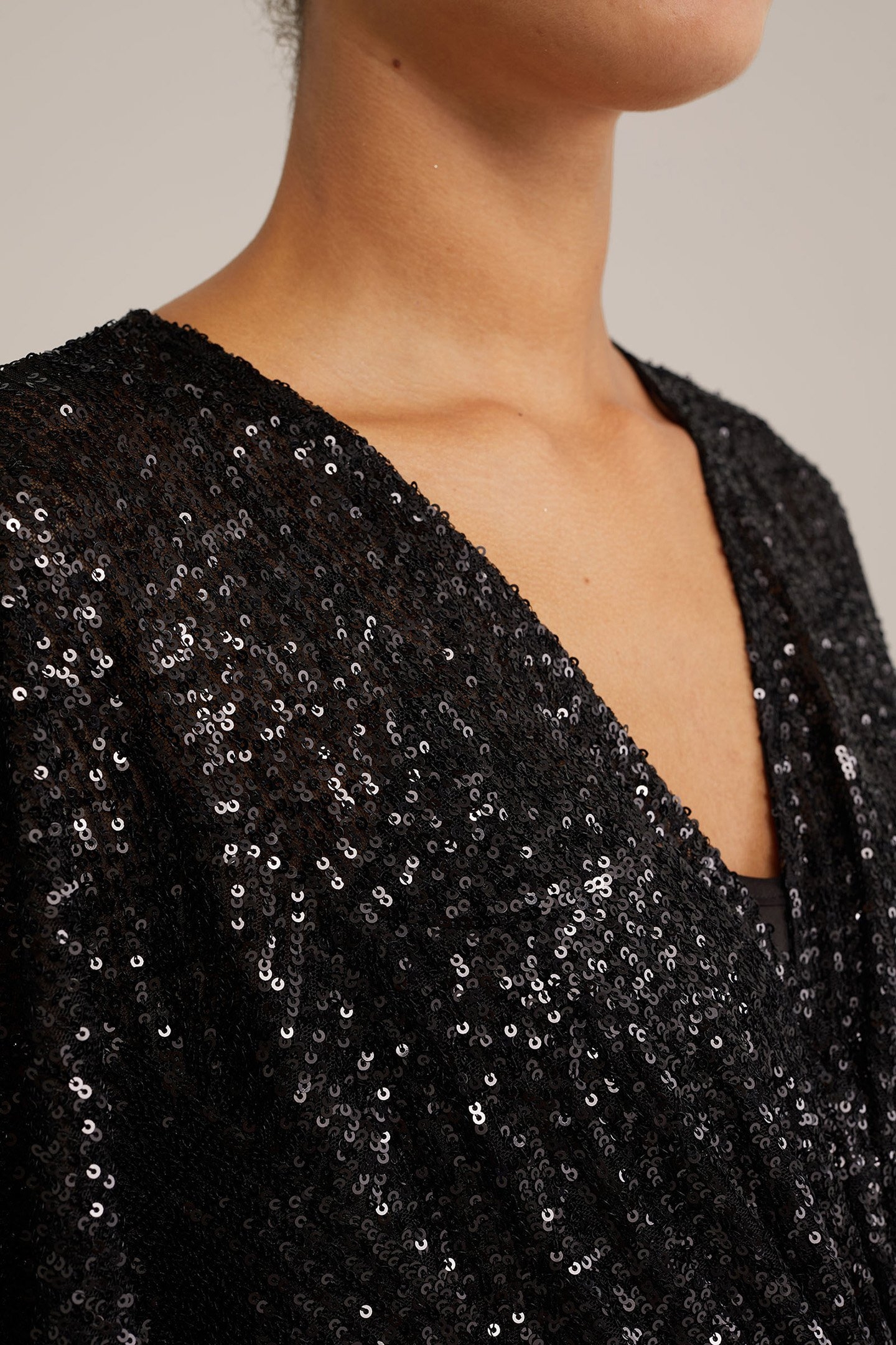 DRESS MID LENGTH BLACK 5