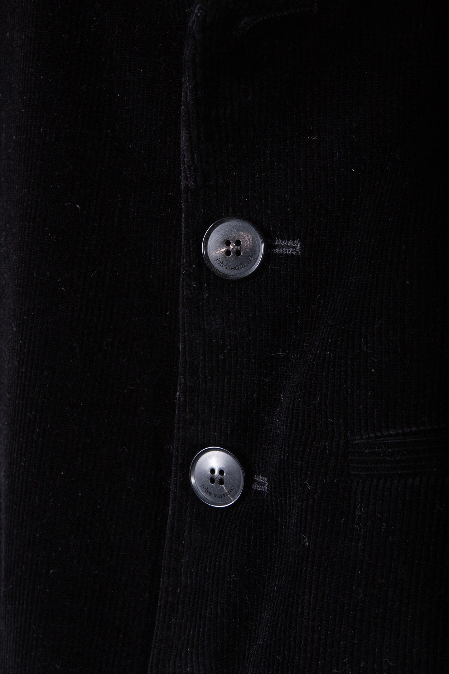 SLIM FIT MULTI BTN CLOSURE JACKET WITH S BLACK 5