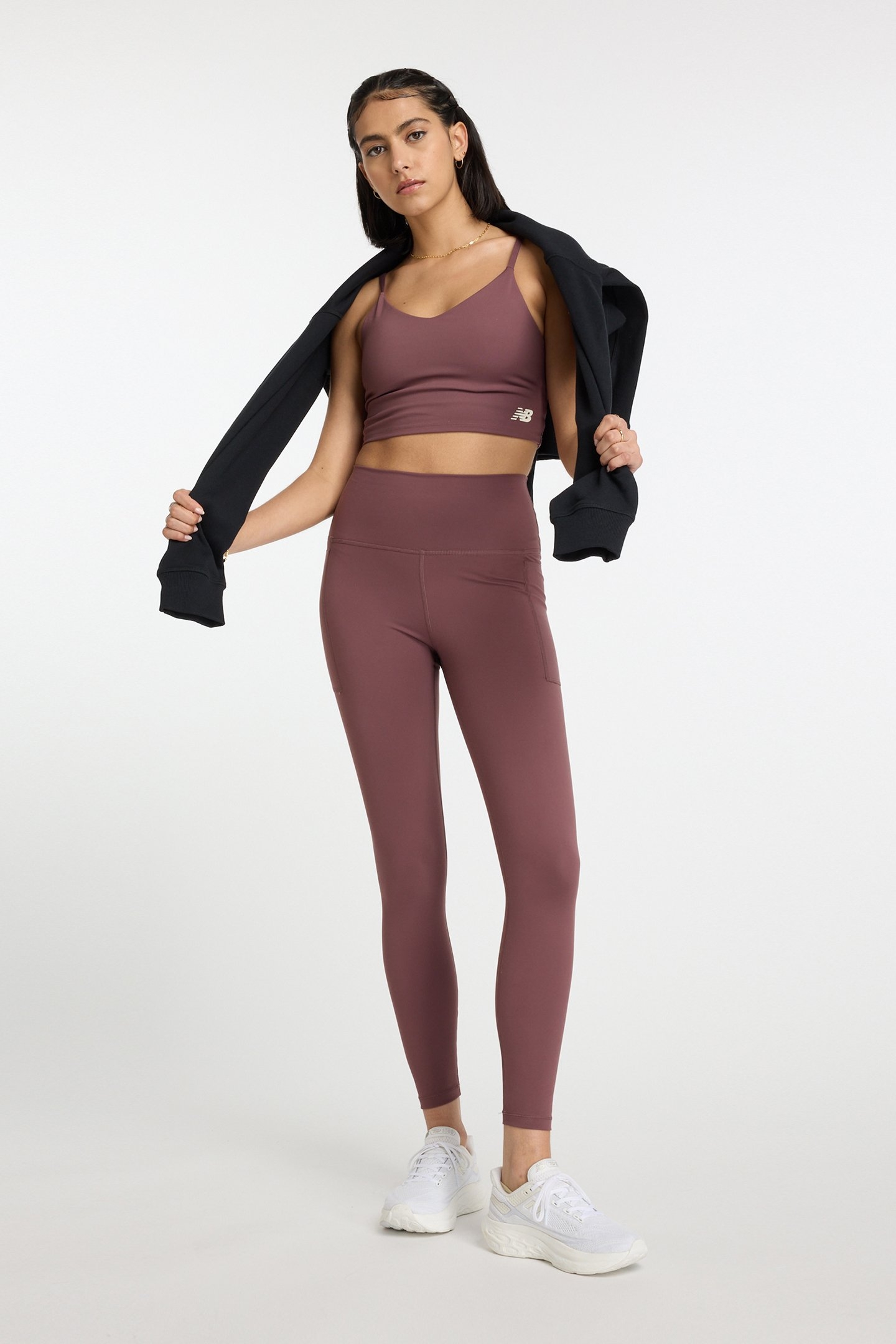 NB HARMONY POCKET HIGH RISE LEGGING LICORICE 3