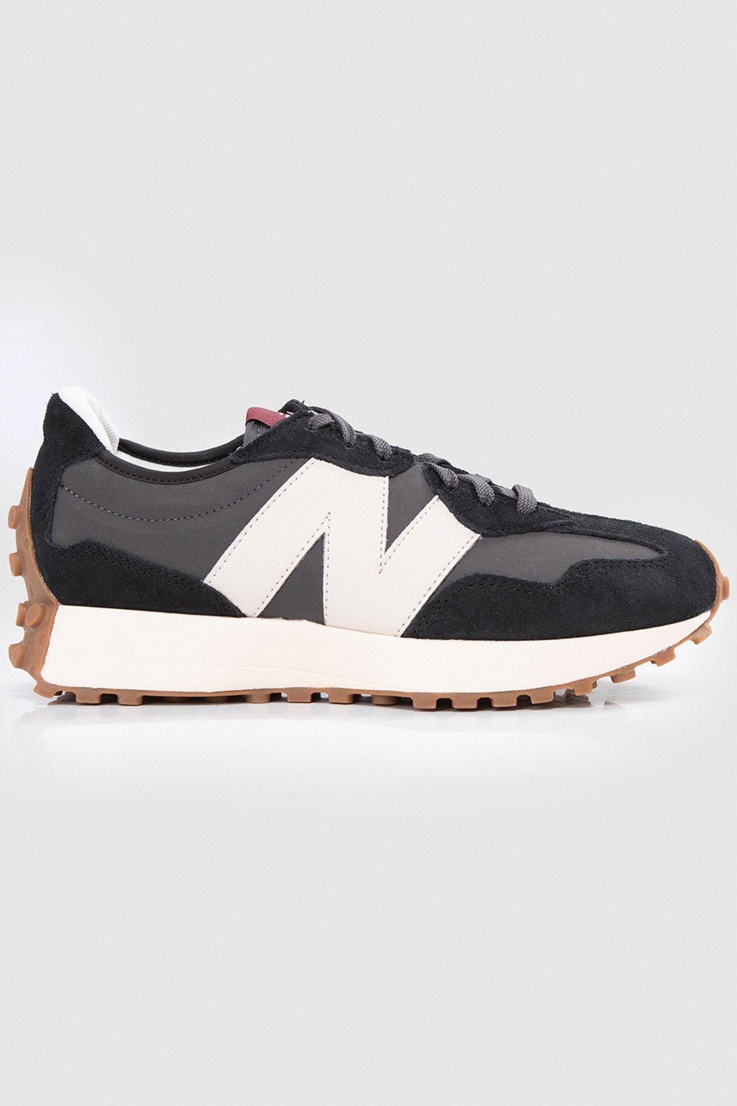 BLACK NEW BALANCE 327 TRAINERS BLACK 1