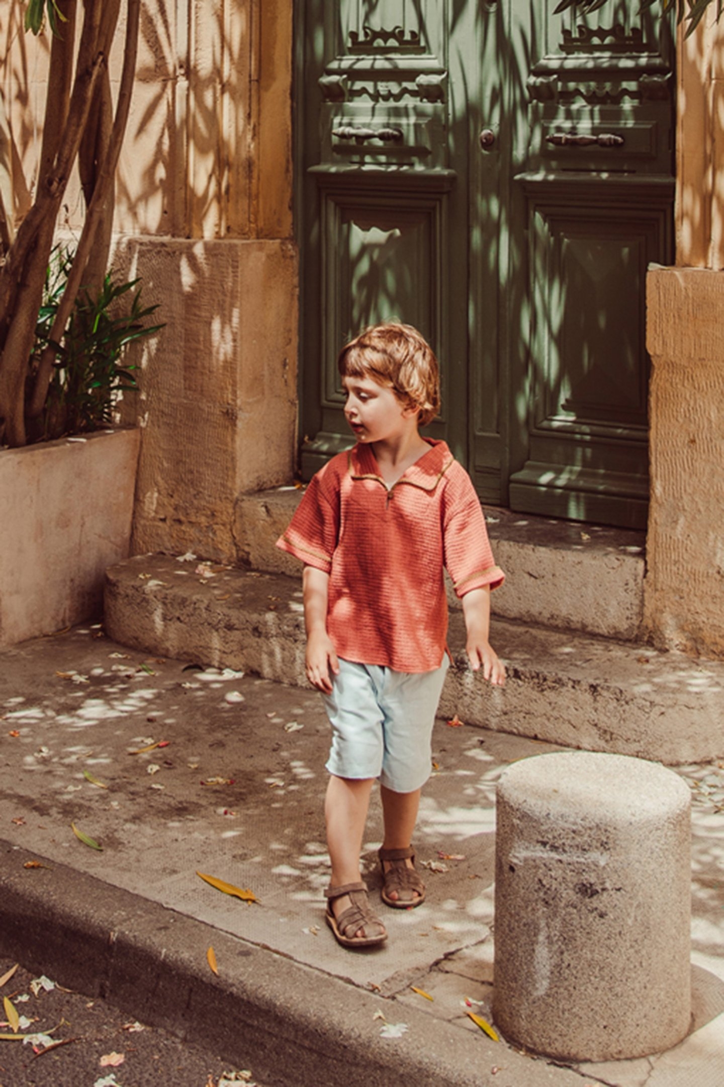 SHIRT AMELIO TERRACOTTA 3