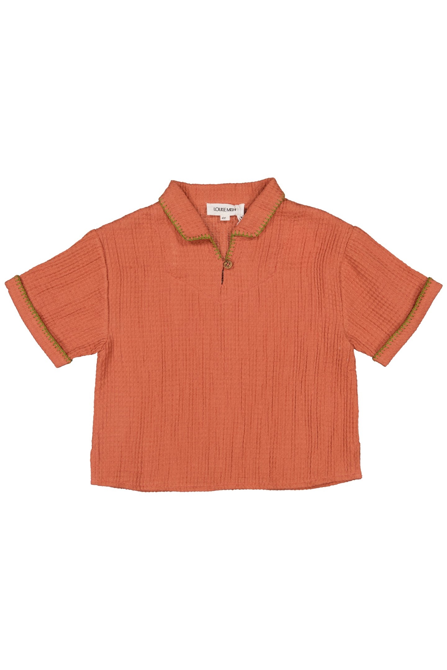 SHIRT AMELIO TERRACOTTA 2